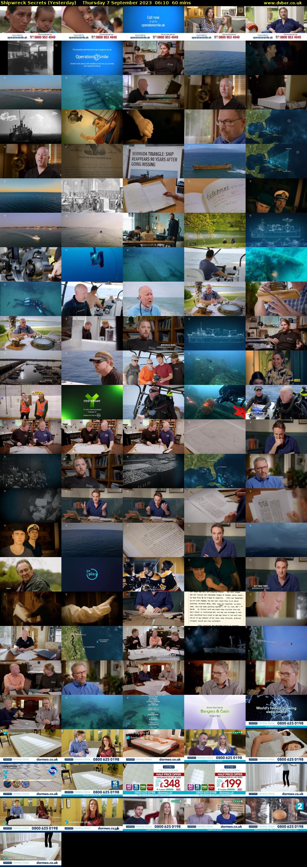 Shipwreck Secrets (Yesterday) Thursday 7 September 2023 06:10 - 07:10