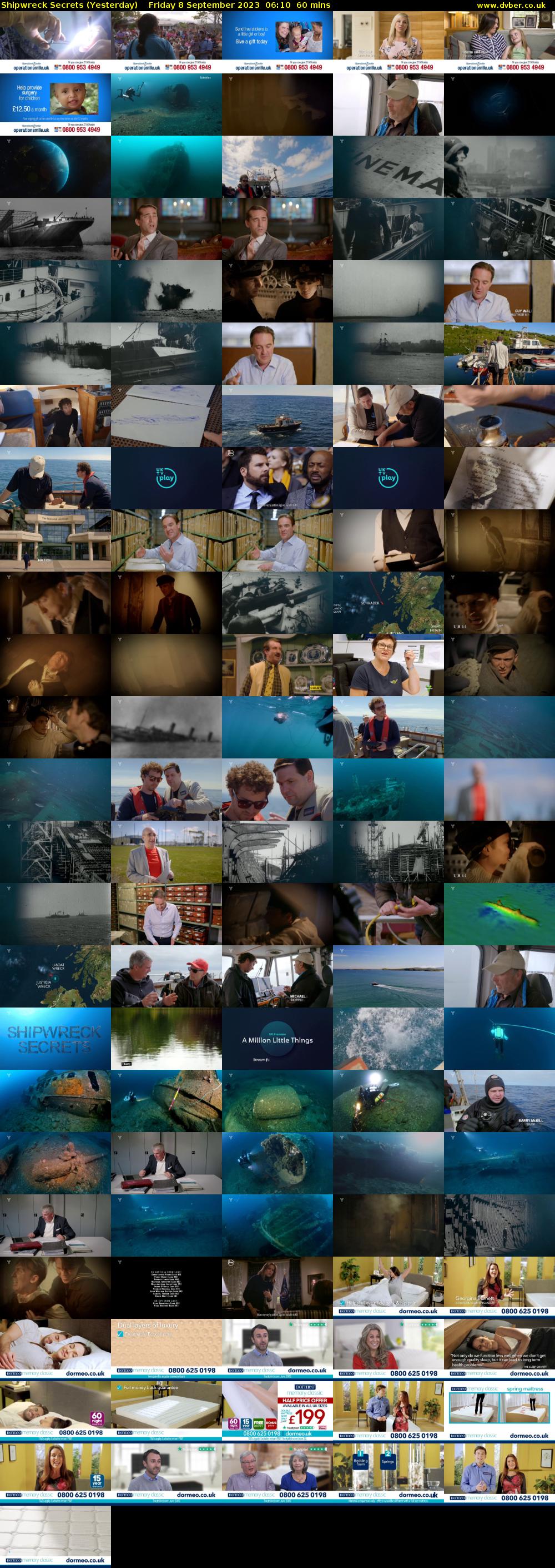 Shipwreck Secrets (Yesterday) Friday 8 September 2023 06:10 - 07:10