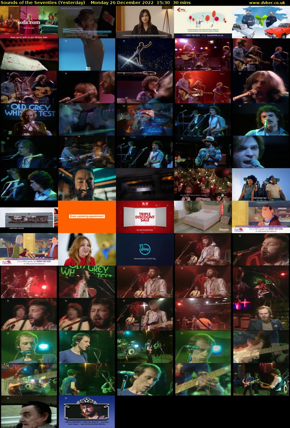 Sounds of the Seventies (Yesterday) Monday 26 December 2022 15:30 - 16:00