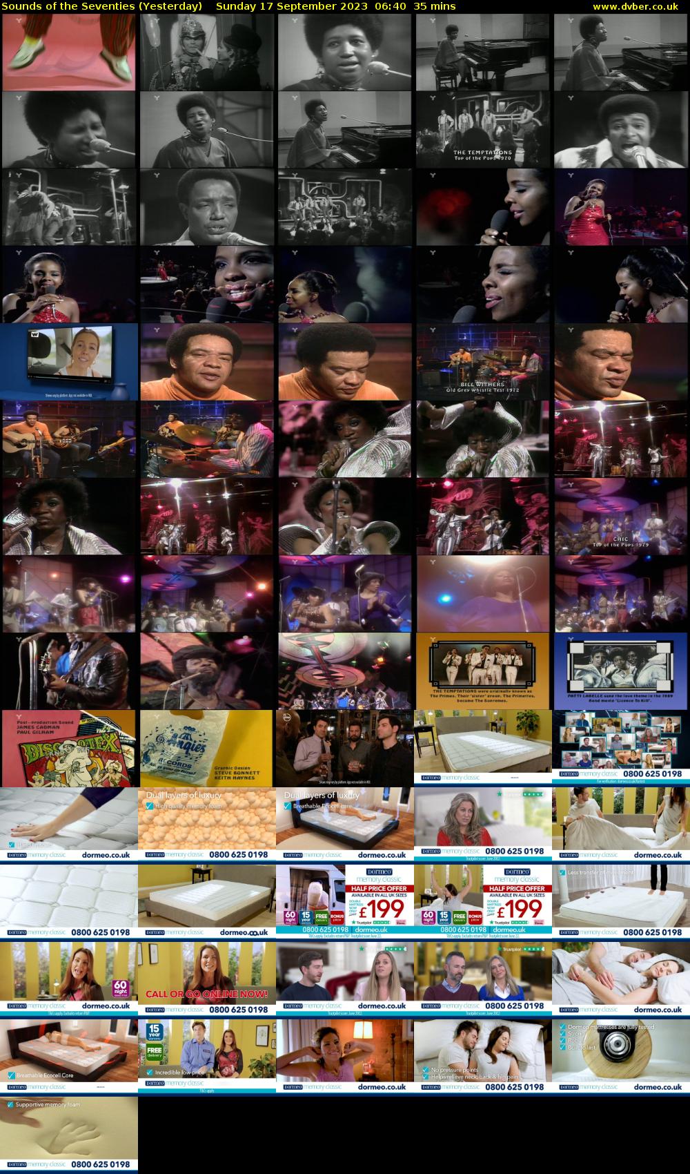 Sounds of the Seventies (Yesterday) Sunday 17 September 2023 06:40 - 07:15