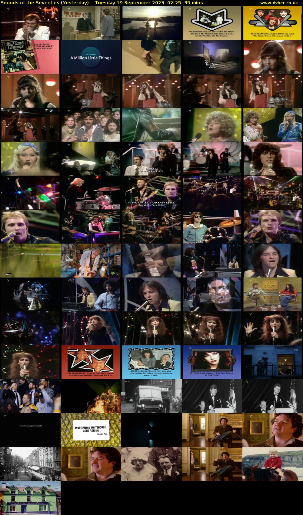 Sounds of the Seventies (Yesterday) Tuesday 19 September 2023 02:25 - 03:00