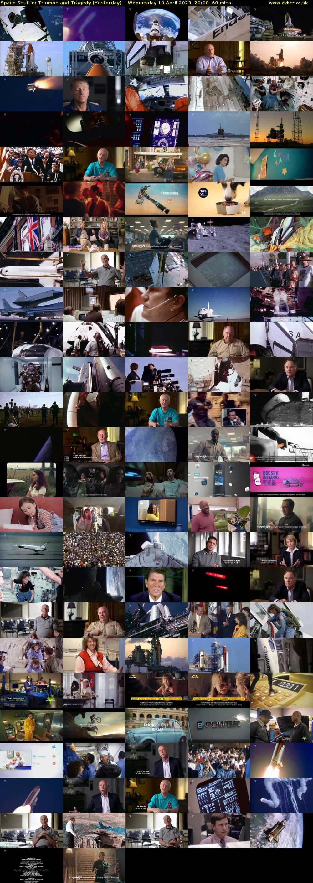 Space Shuttle: Triumph and Tragedy (Yesterday) Wednesday 19 April 2023 20:00 - 21:00
