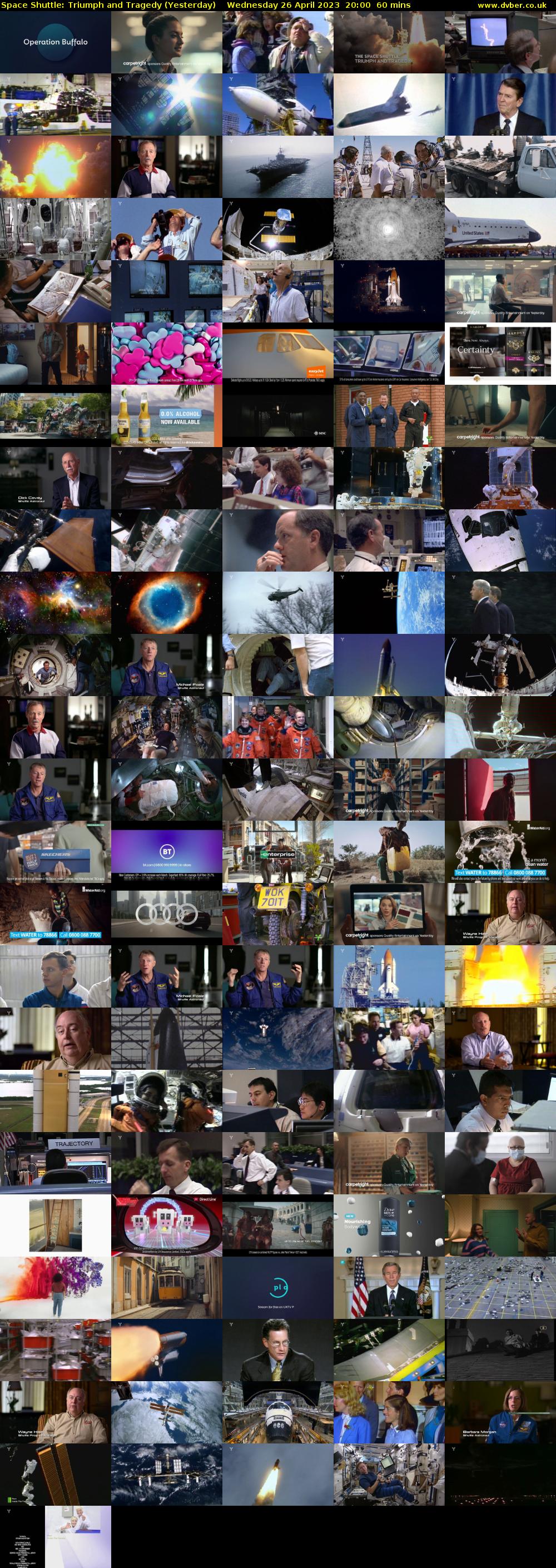 Space Shuttle: Triumph and Tragedy (Yesterday) Wednesday 26 April 2023 20:00 - 21:00