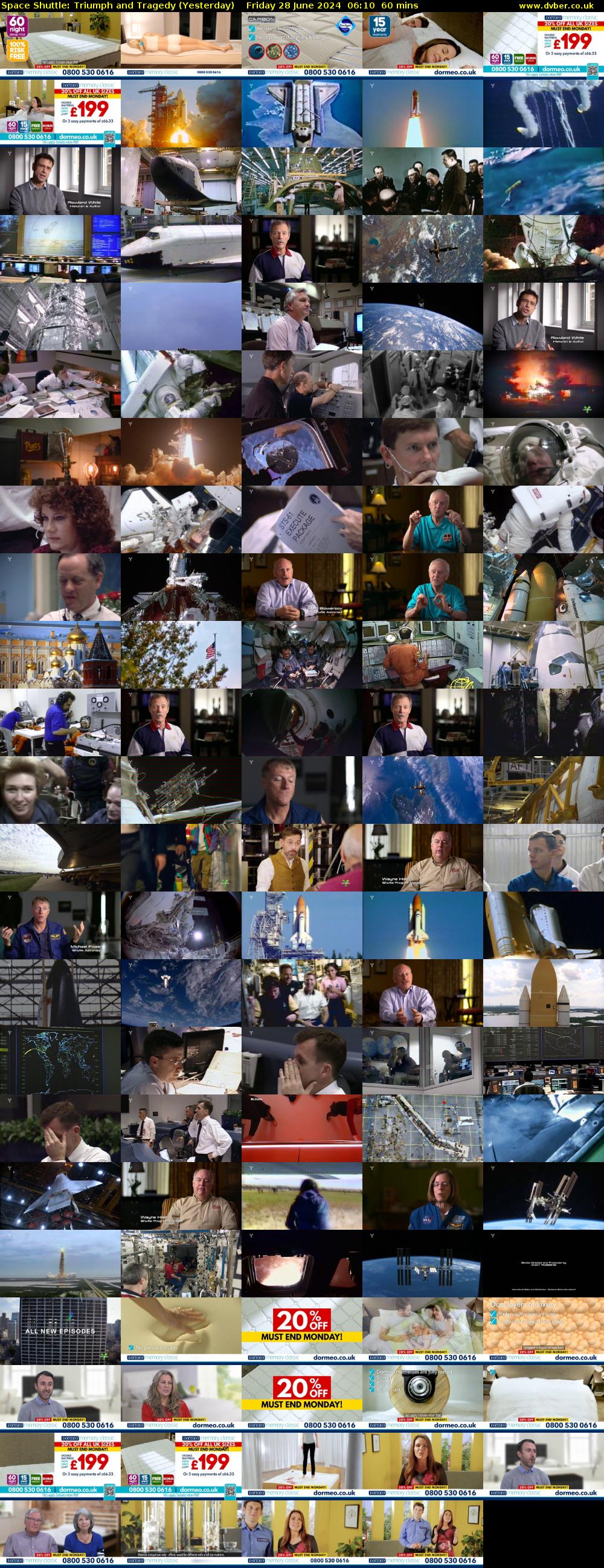 Space Shuttle: Triumph and Tragedy (Yesterday) Friday 28 June 2024 06:10 - 07:10