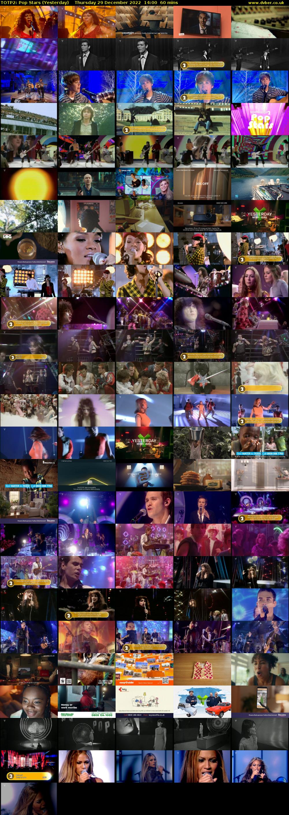 TOTP2: Pop Stars (Yesterday) Thursday 29 December 2022 14:00 - 15:00