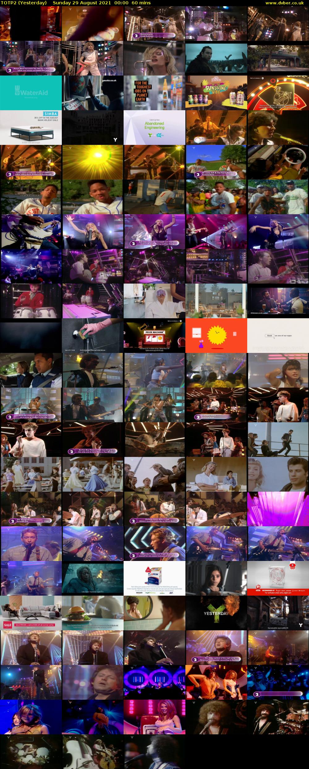 TOTP2 (Yesterday) Sunday 29 August 2021 00:00 - 01:00