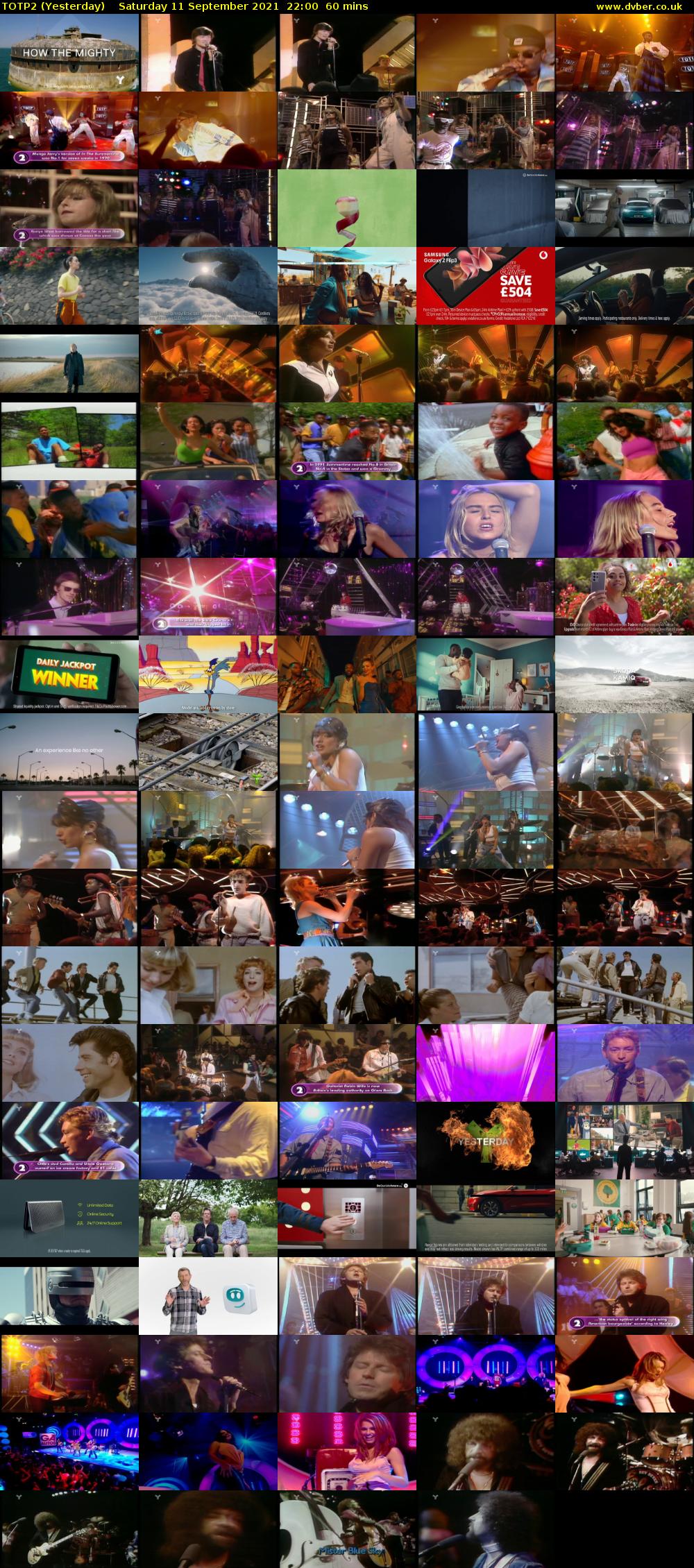 TOTP2 (Yesterday) Saturday 11 September 2021 22:00 - 23:00