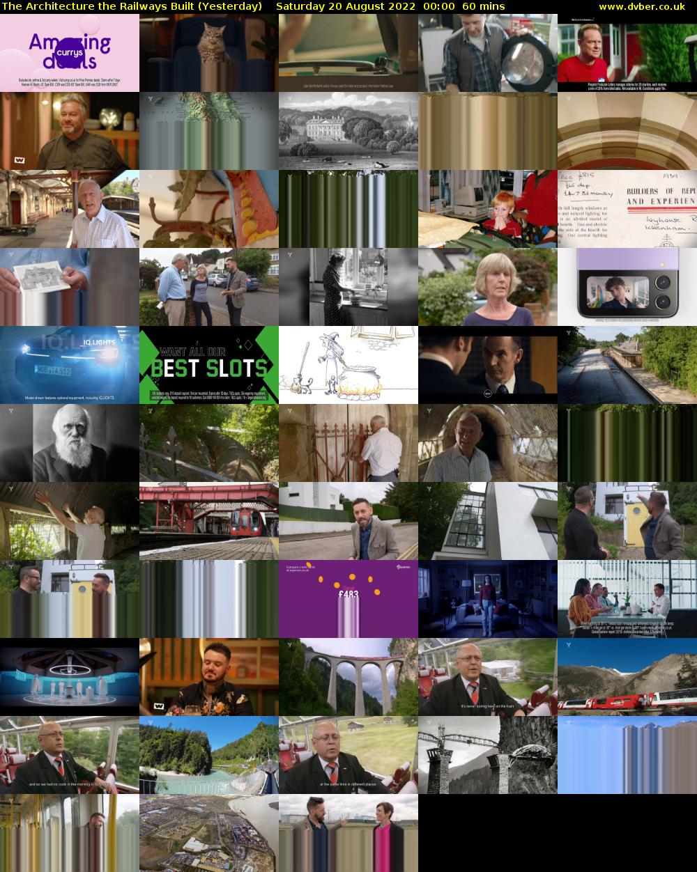 The Architecture The Railways Built (Yesterday) Saturday 20 August 2022 00:00 - 01:00