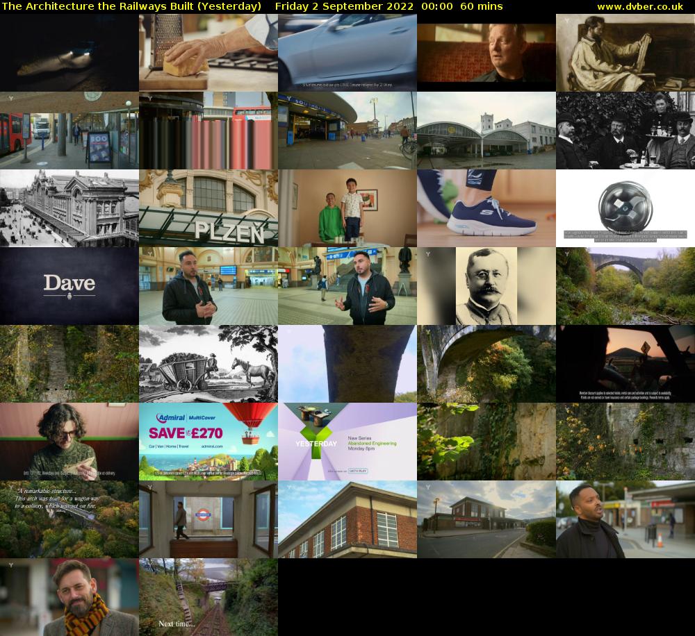 The Architecture The Railways Built (Yesterday) Friday 2 September 2022 00:00 - 01:00