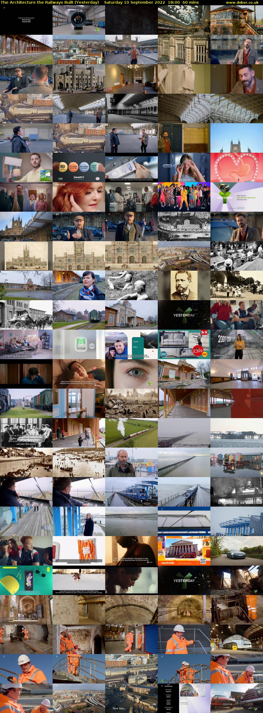 The Architecture the Railways Built (Yesterday) Saturday 10 September 2022 18:00 - 19:00
