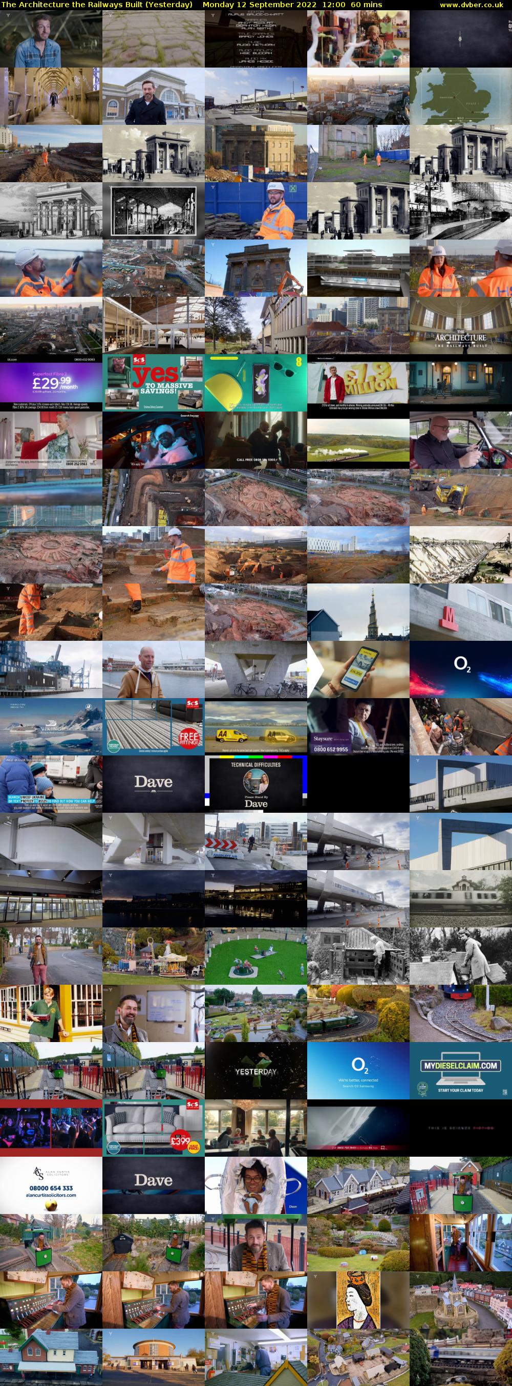The Architecture the Railways Built (Yesterday) Monday 12 September 2022 12:00 - 13:00