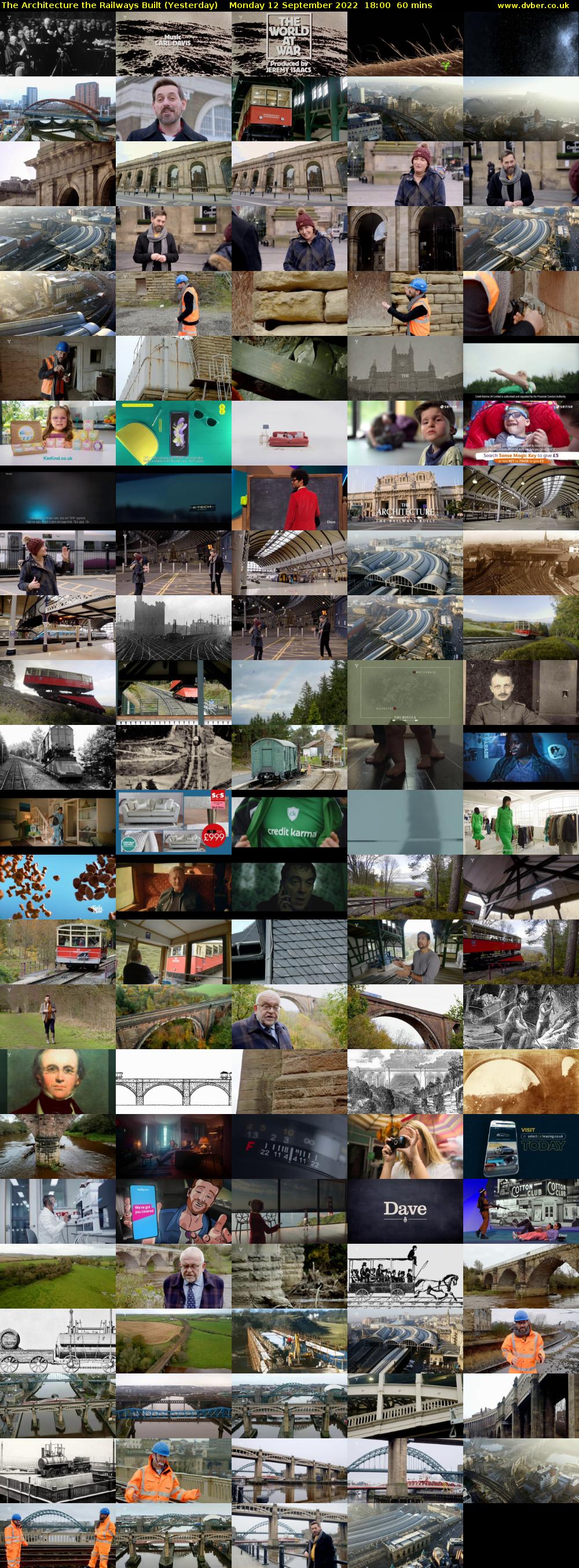 The Architecture the Railways Built (Yesterday) Monday 12 September 2022 18:00 - 19:00
