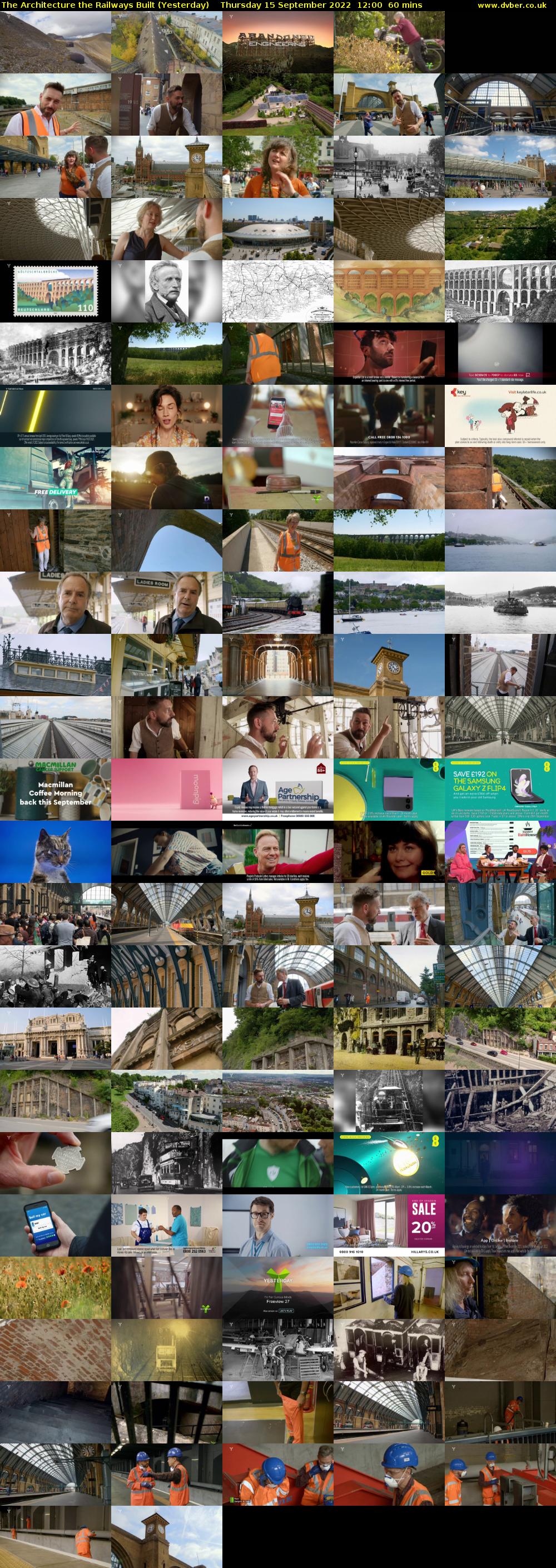 The Architecture the Railways Built (Yesterday) Thursday 15 September 2022 12:00 - 13:00