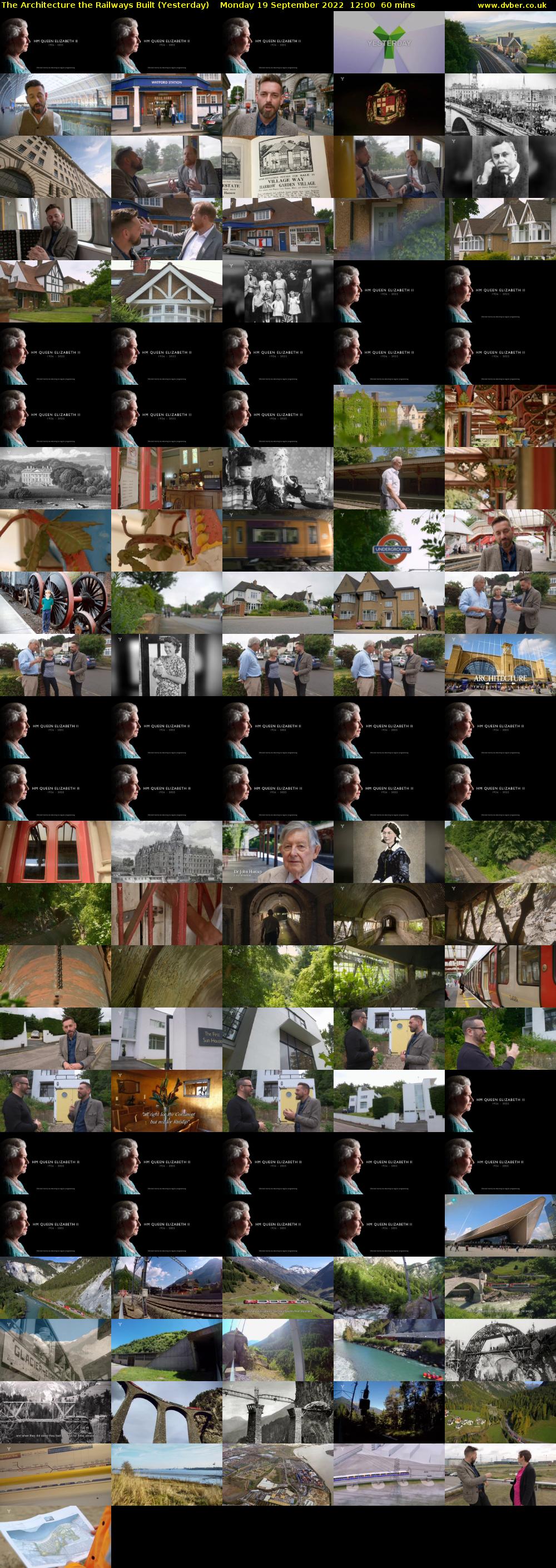 The Architecture the Railways Built (Yesterday) Monday 19 September 2022 12:00 - 13:00