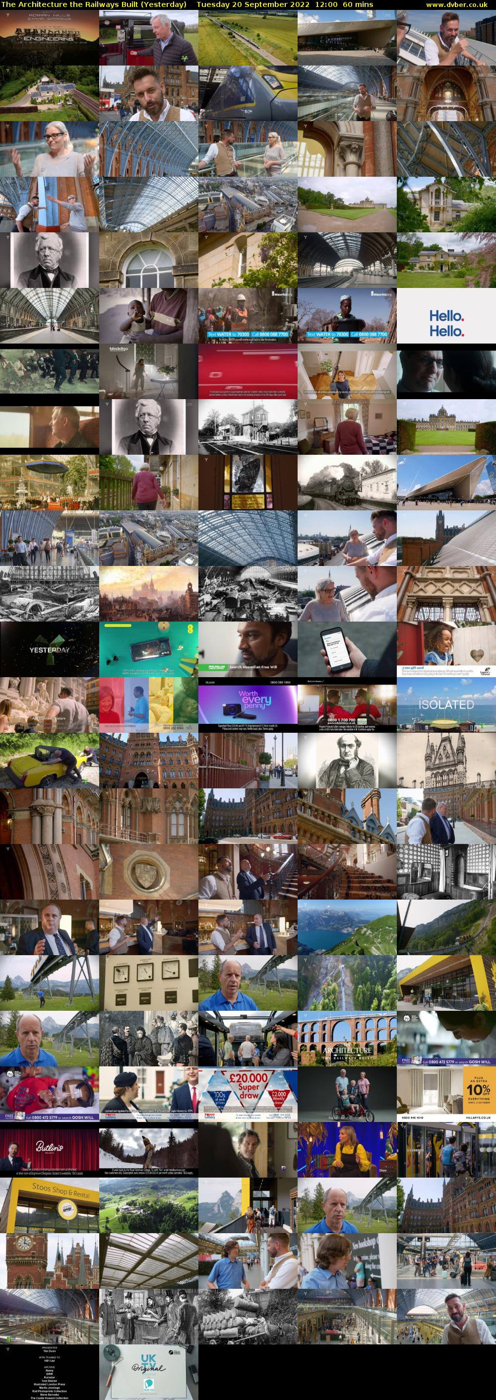The Architecture the Railways Built (Yesterday) Tuesday 20 September 2022 12:00 - 13:00