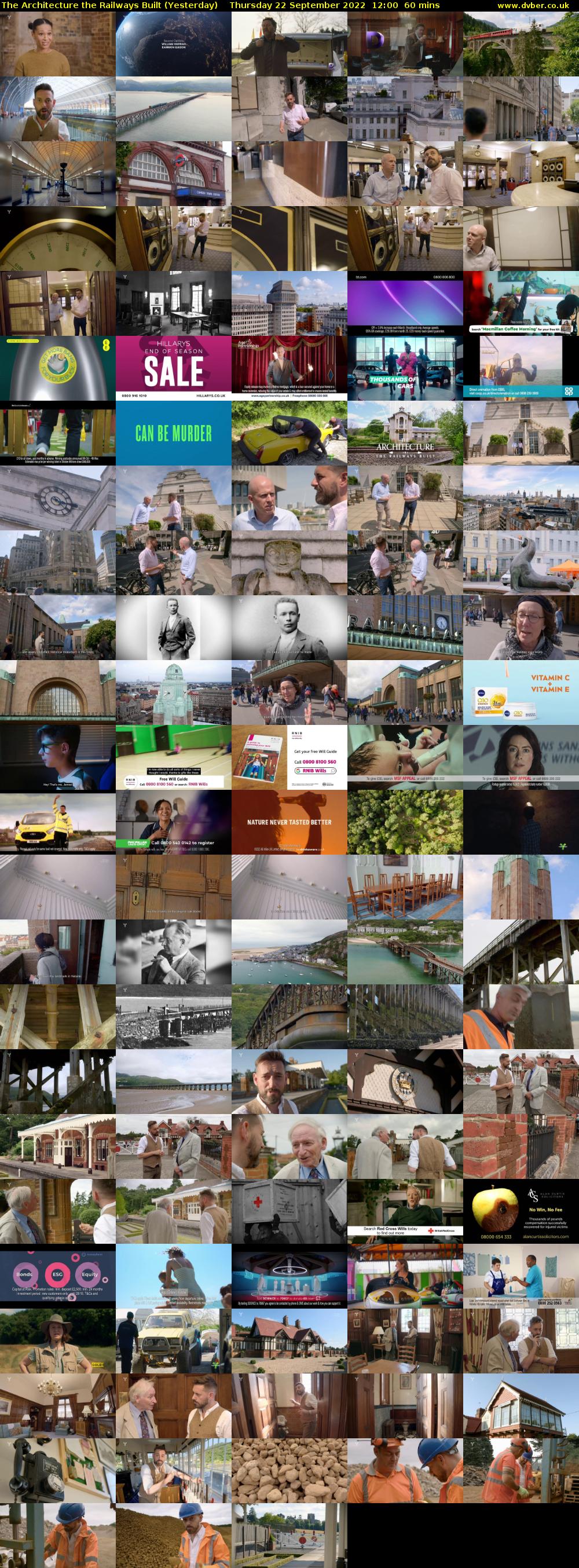 The Architecture the Railways Built (Yesterday) Thursday 22 September 2022 12:00 - 13:00