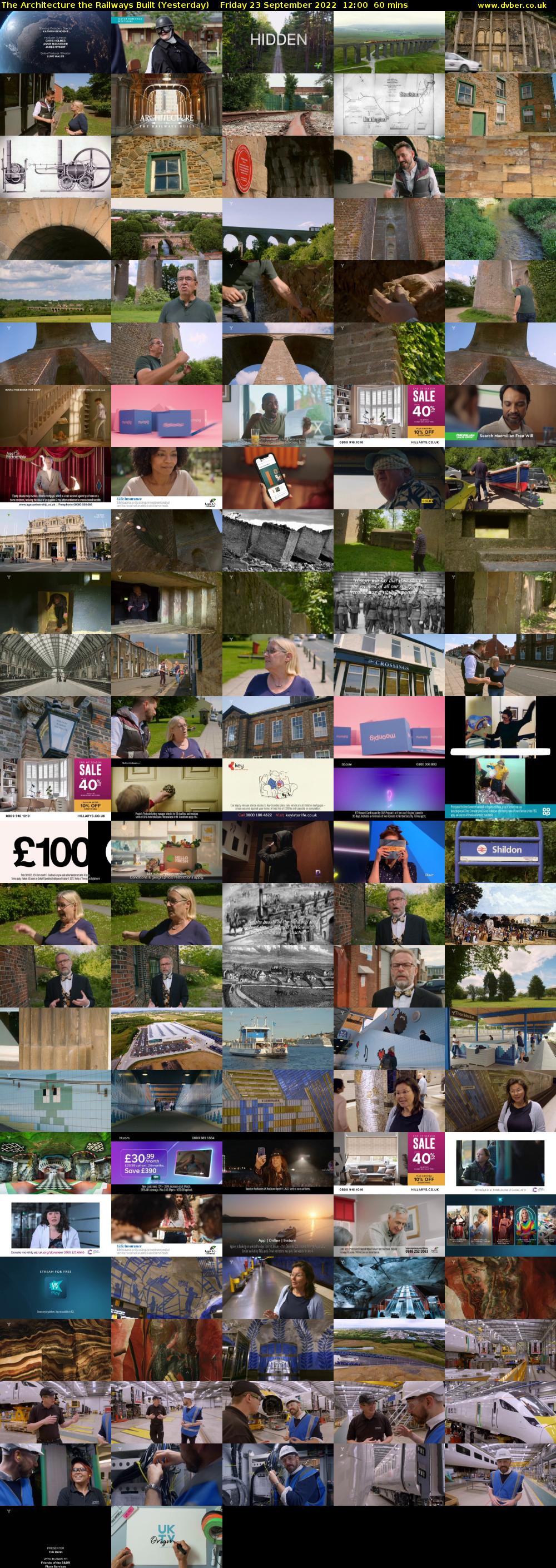 The Architecture the Railways Built (Yesterday) Friday 23 September 2022 12:00 - 13:00