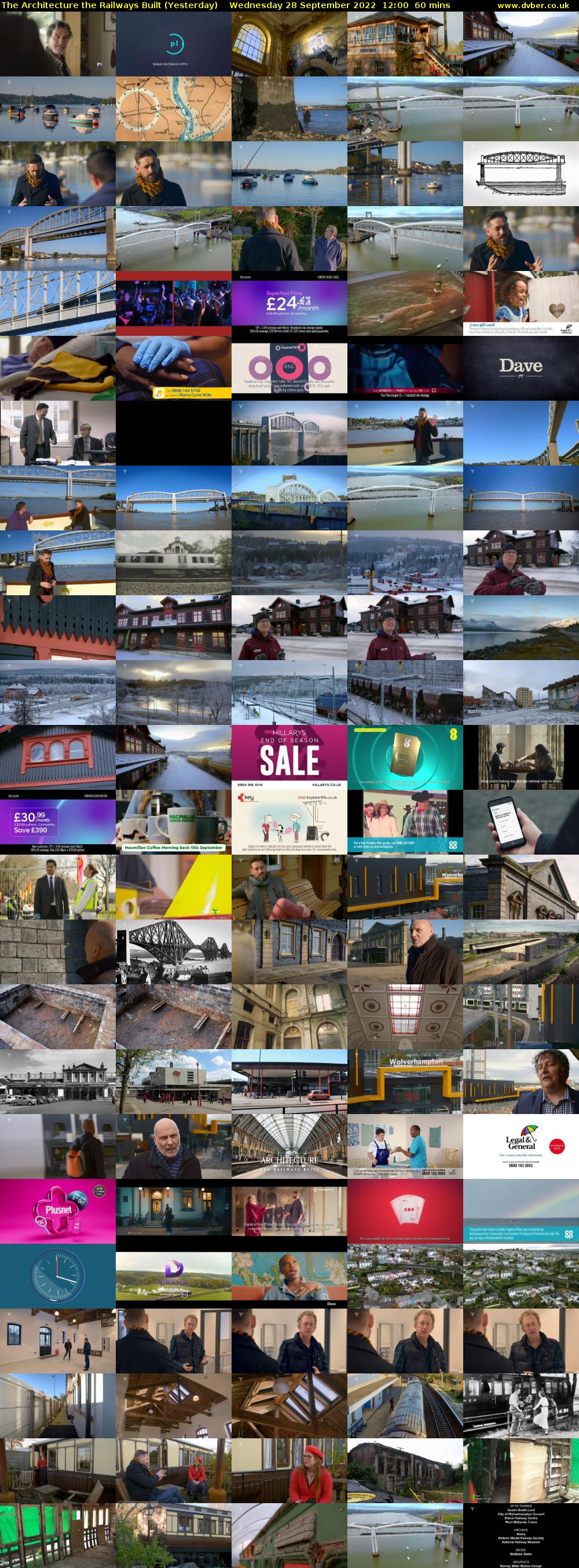 The Architecture the Railways Built (Yesterday) Wednesday 28 September 2022 12:00 - 13:00