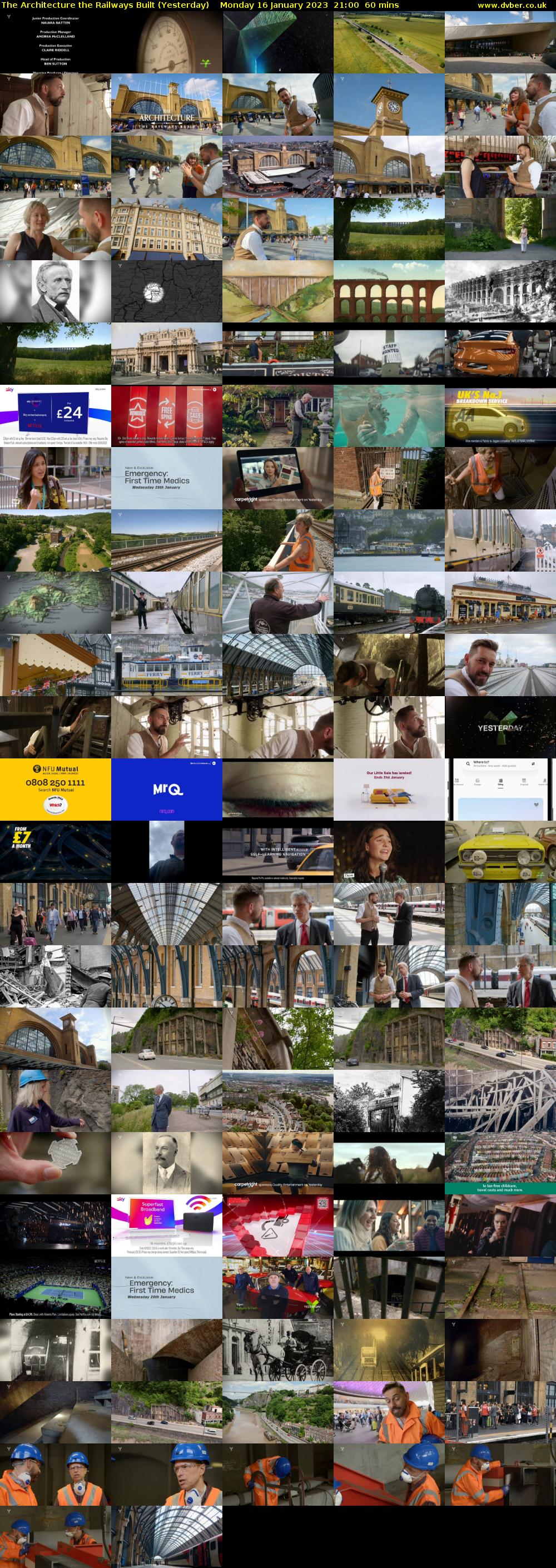 The Architecture the Railways Built (Yesterday) Monday 16 January 2023 21:00 - 22:00