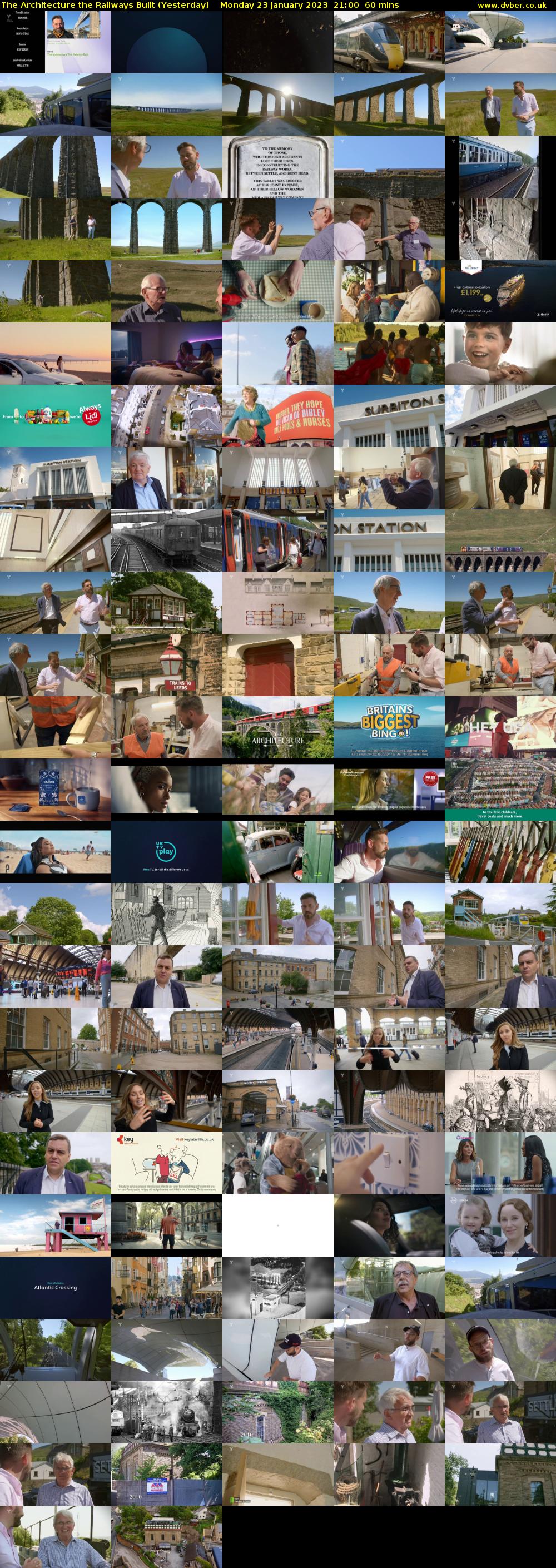 The Architecture the Railways Built (Yesterday) Monday 23 January 2023 21:00 - 22:00