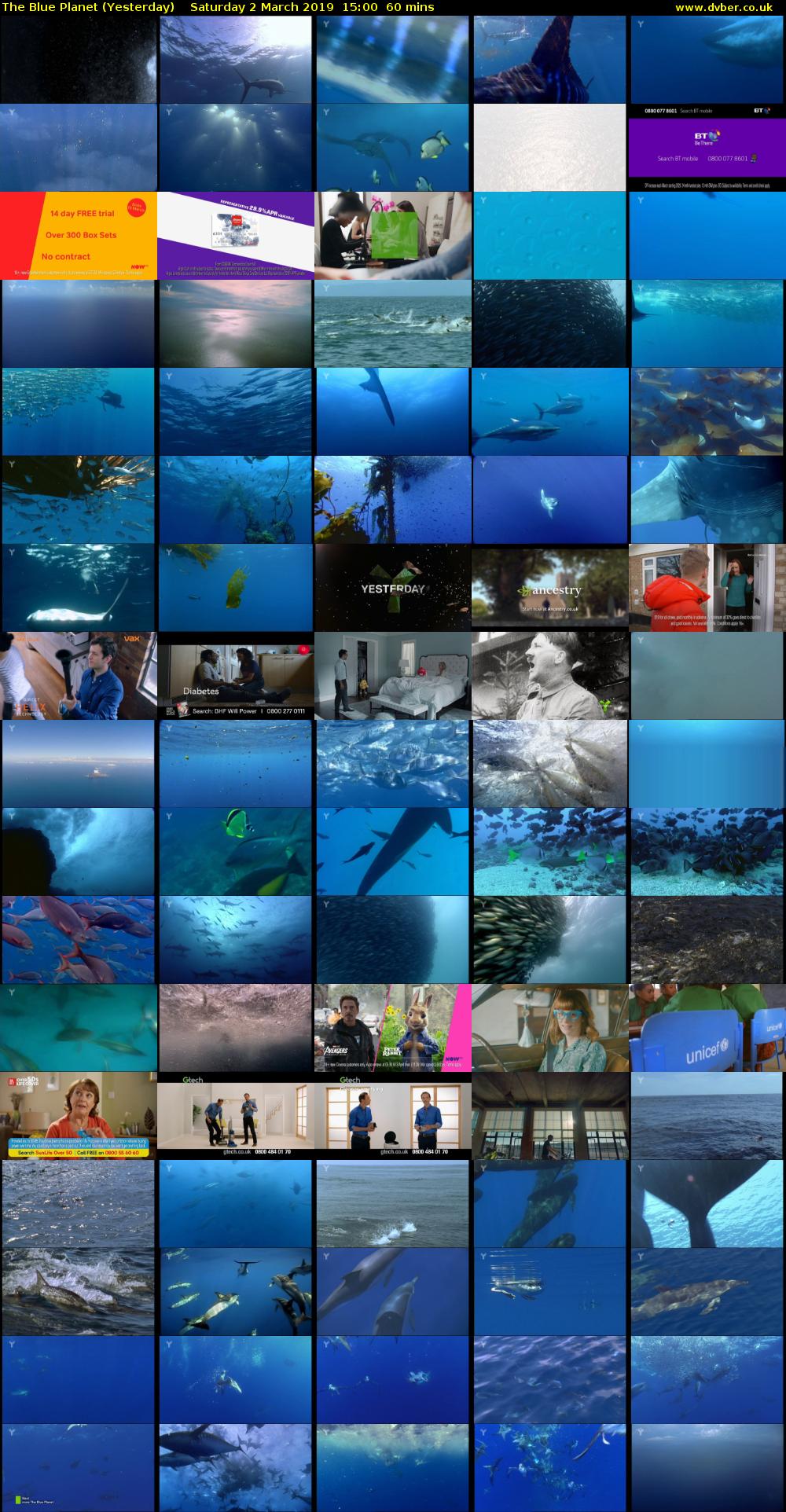 The Blue Planet (Yesterday) Saturday 2 March 2019 15:00 - 16:00