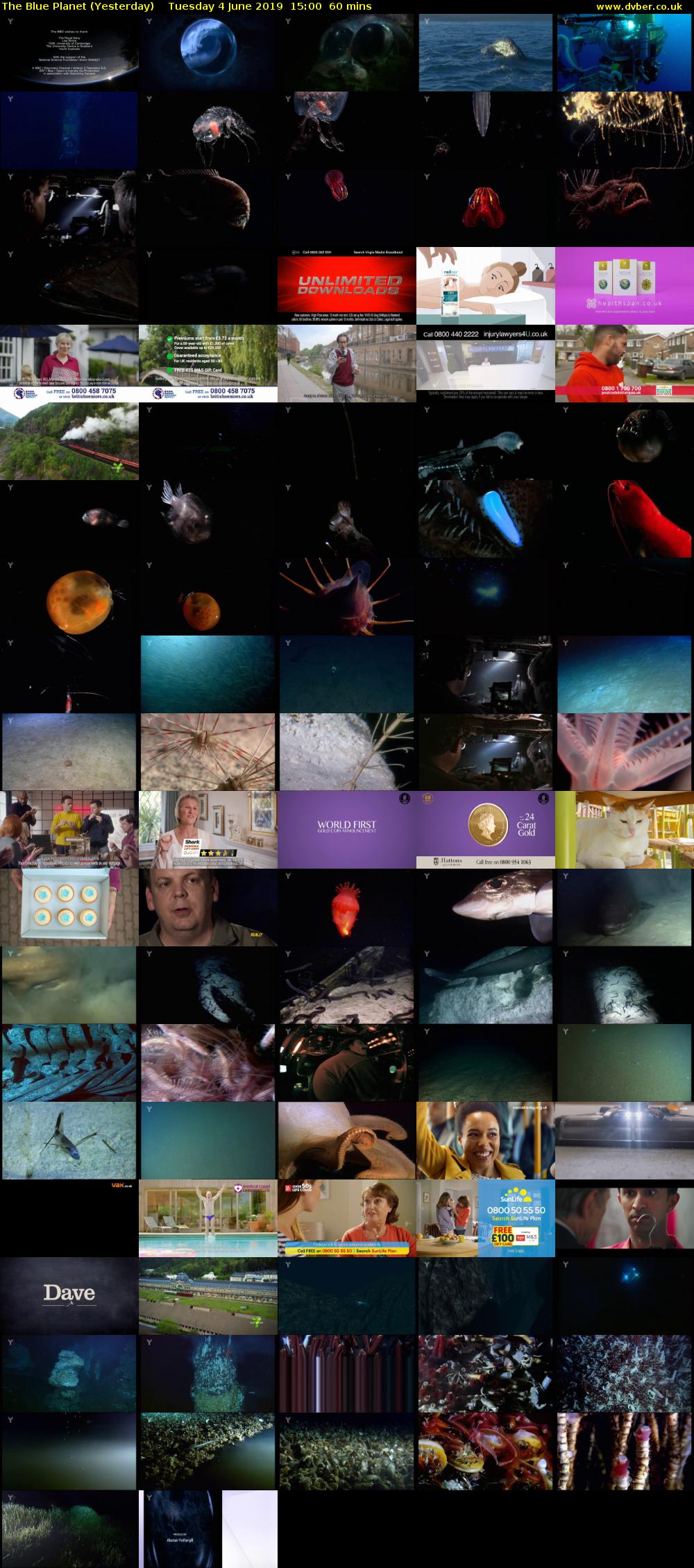 The Blue Planet (Yesterday) Tuesday 4 June 2019 15:00 - 16:00