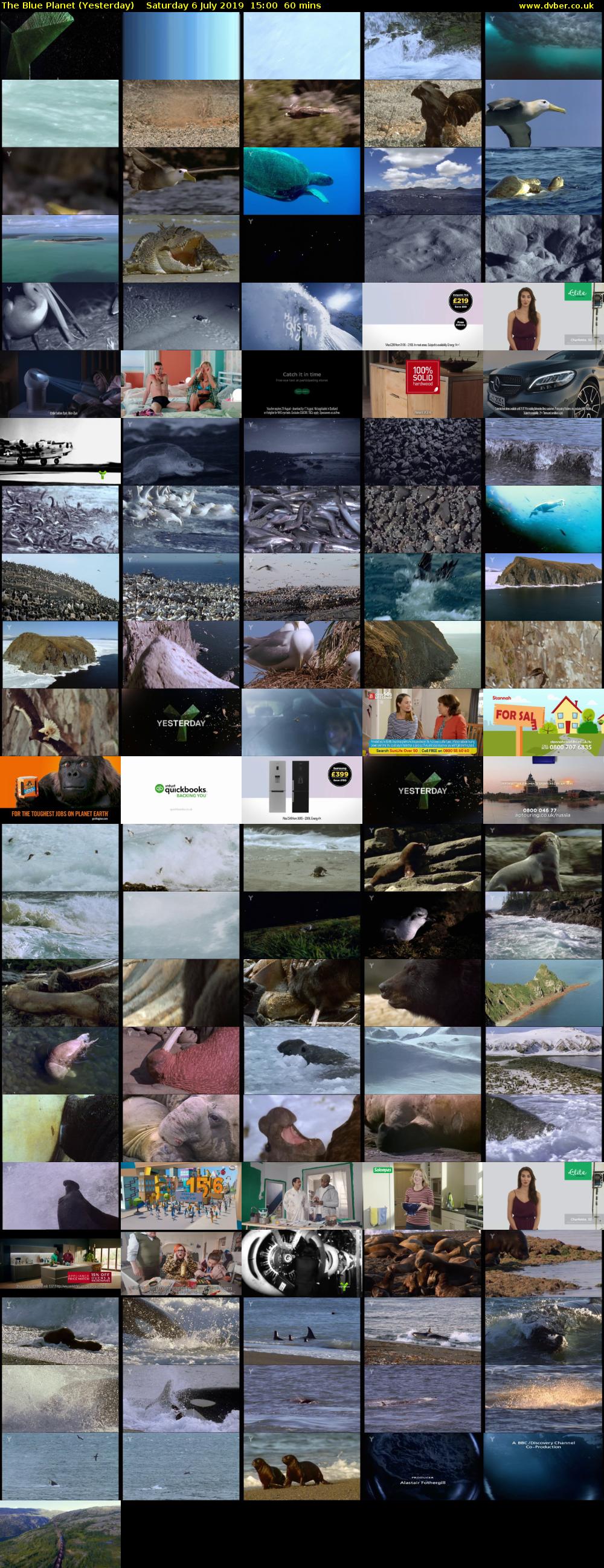 The Blue Planet (Yesterday) Saturday 6 July 2019 15:00 - 16:00