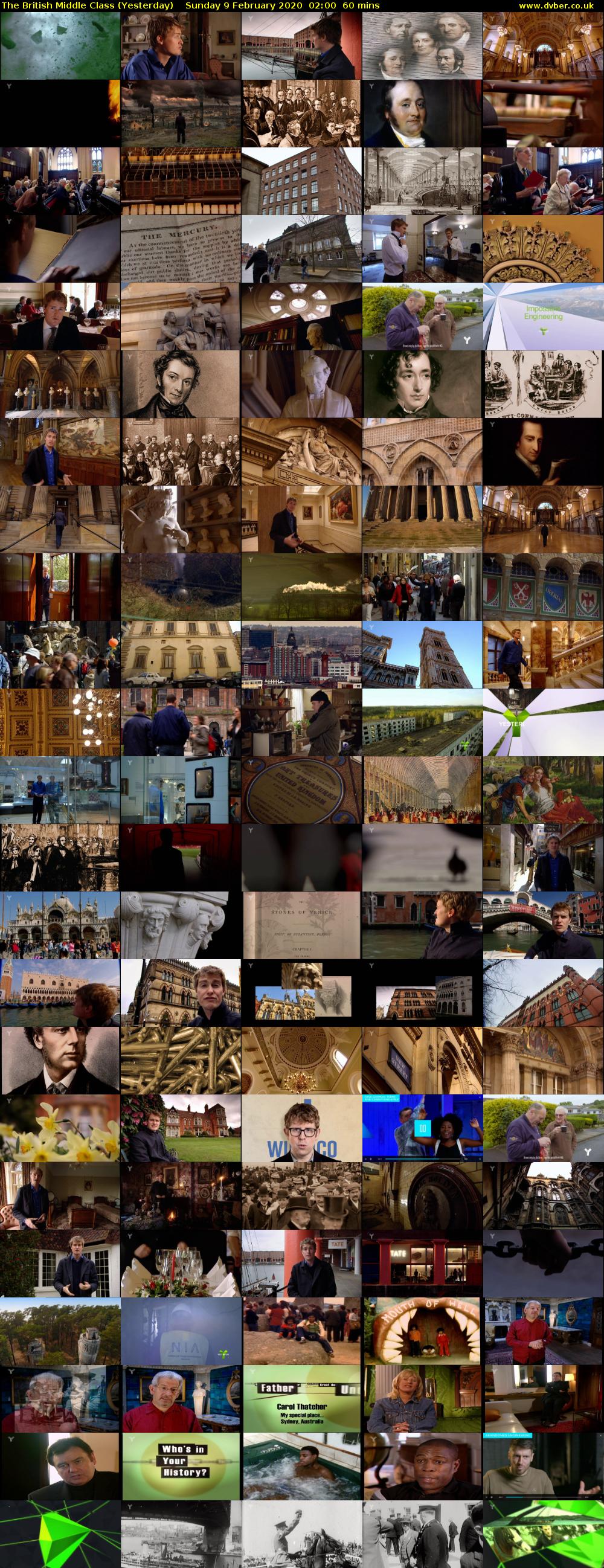 The British Middle Class (Yesterday) Sunday 9 February 2020 02:00 - 03:00