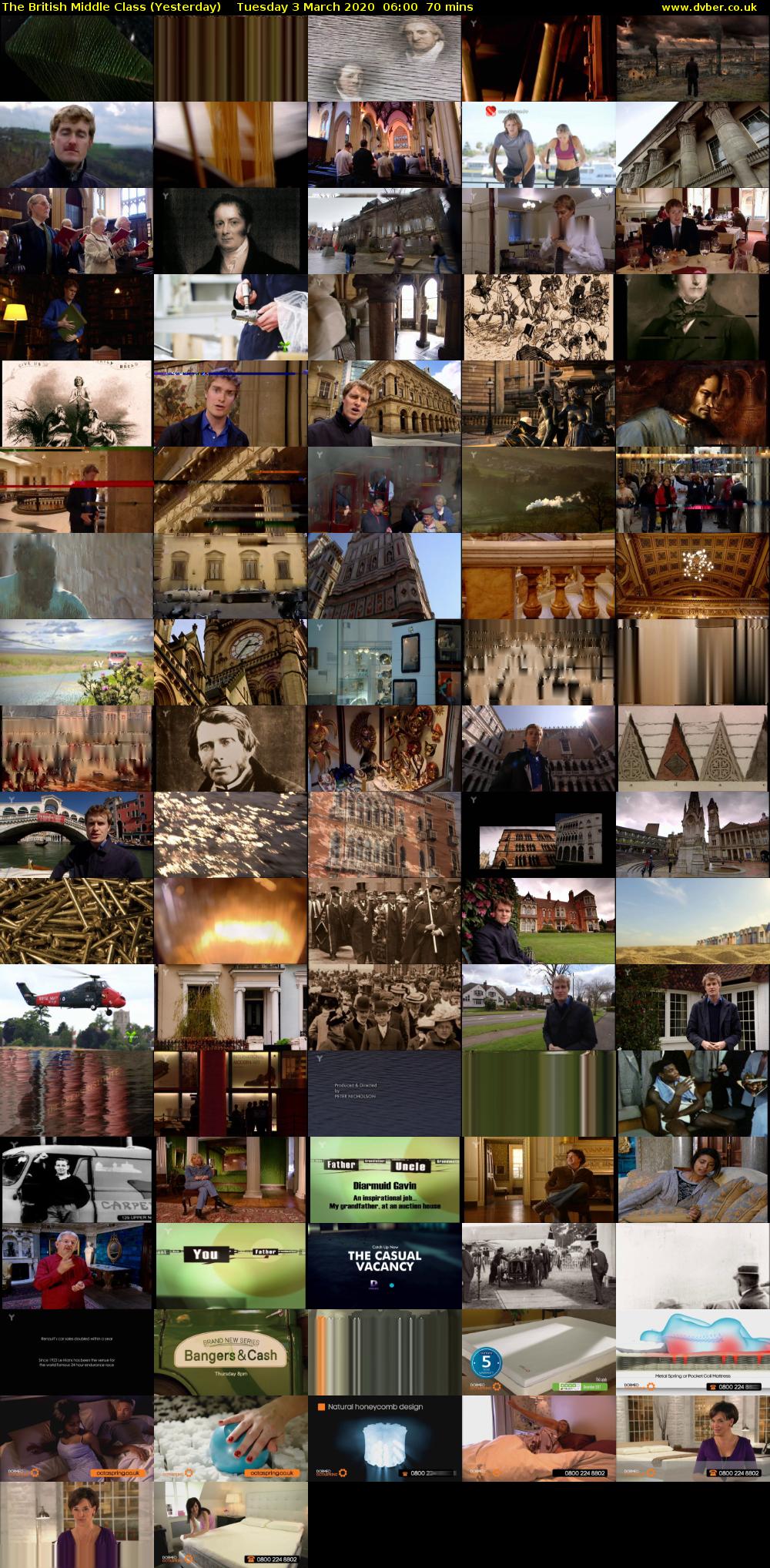 The British Middle Class (Yesterday) Tuesday 3 March 2020 06:00 - 07:10