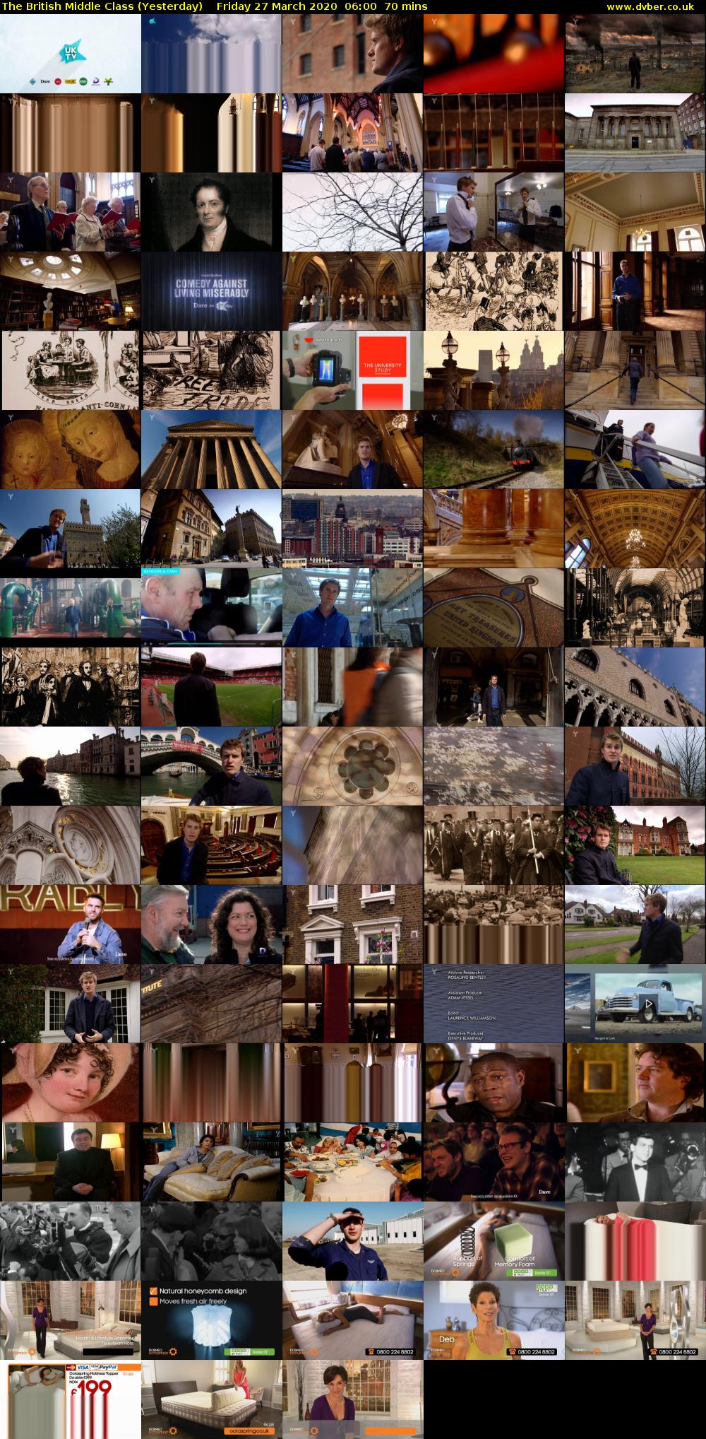 The British Middle Class (Yesterday) Friday 27 March 2020 06:00 - 07:10