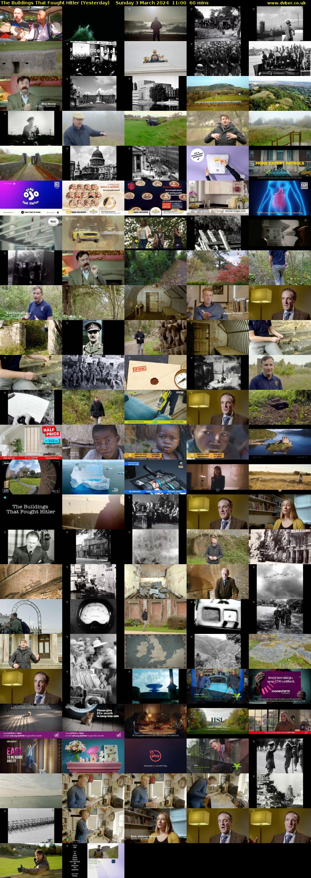 The Buildings That Fought Hitler (Yesterday) Sunday 3 March 2024 11:00 - 12:00