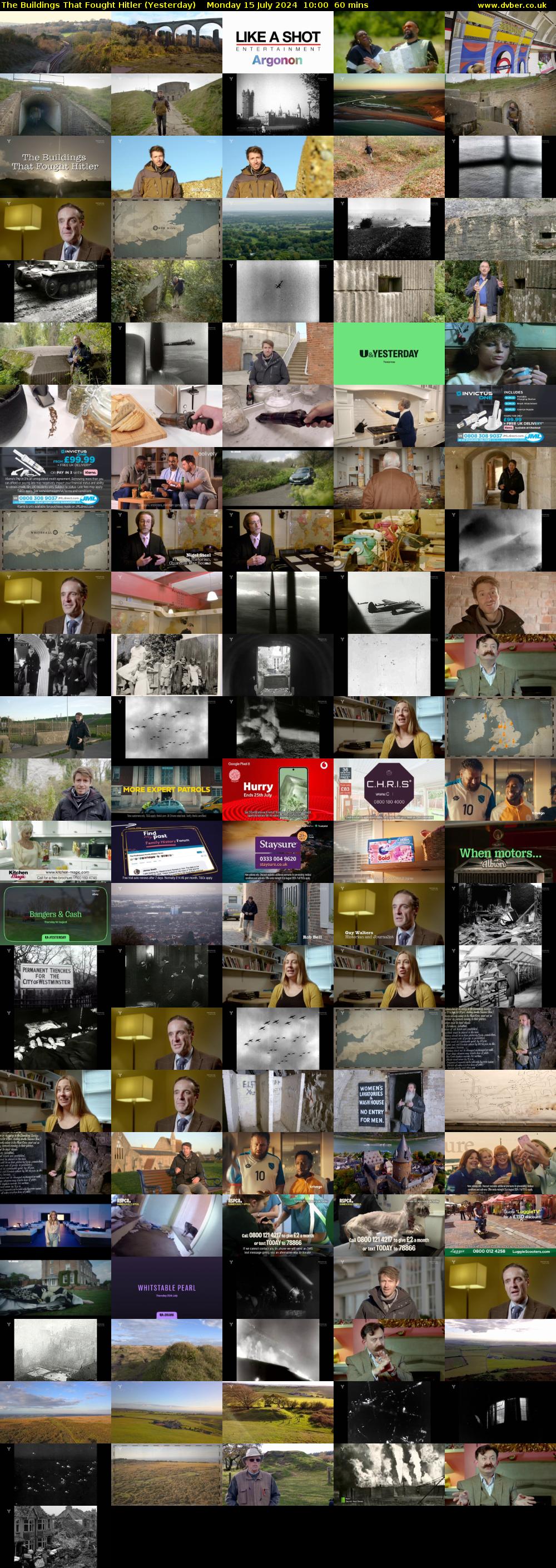The Buildings That Fought Hitler (Yesterday) Monday 15 July 2024 10:00 - 11:00