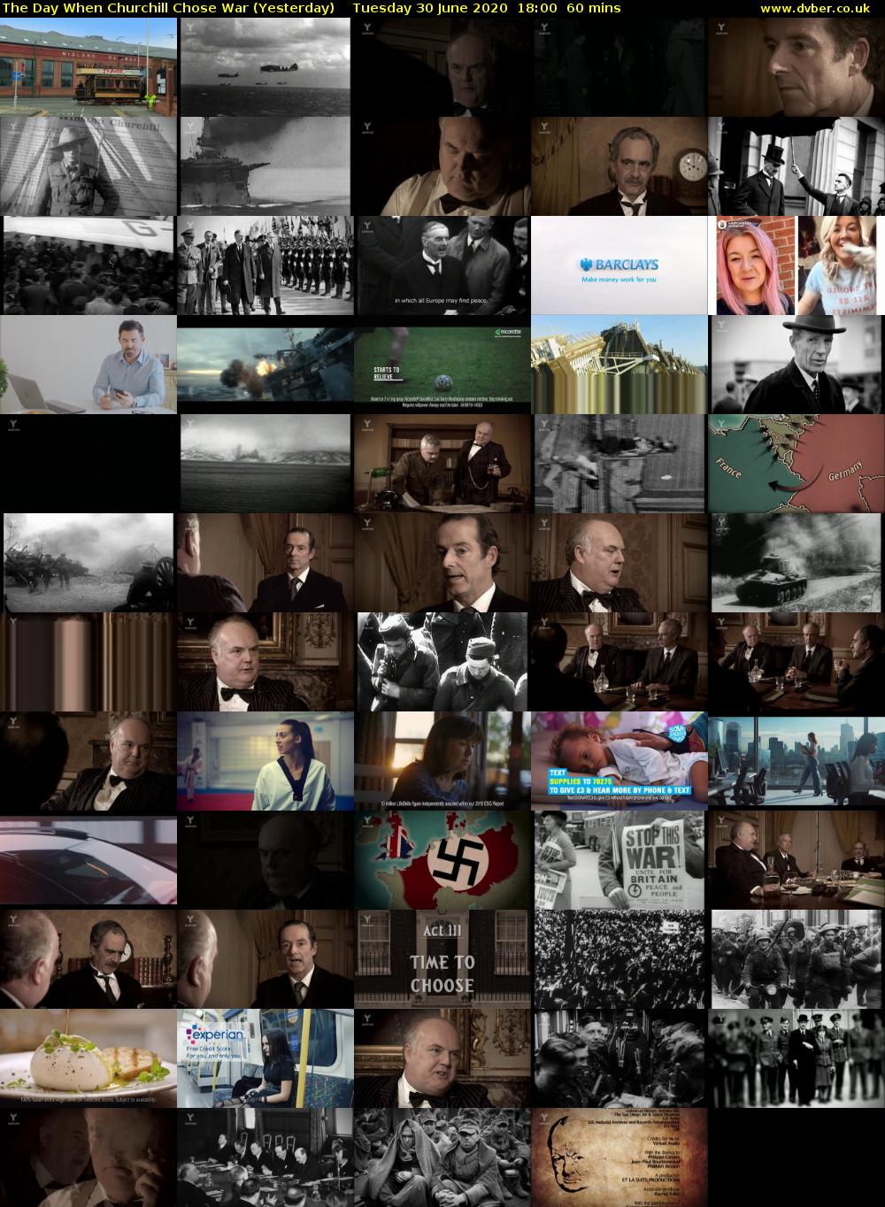 The Day When Churchill Chose War (Yesterday) Tuesday 30 June 2020 18:00 - 19:00