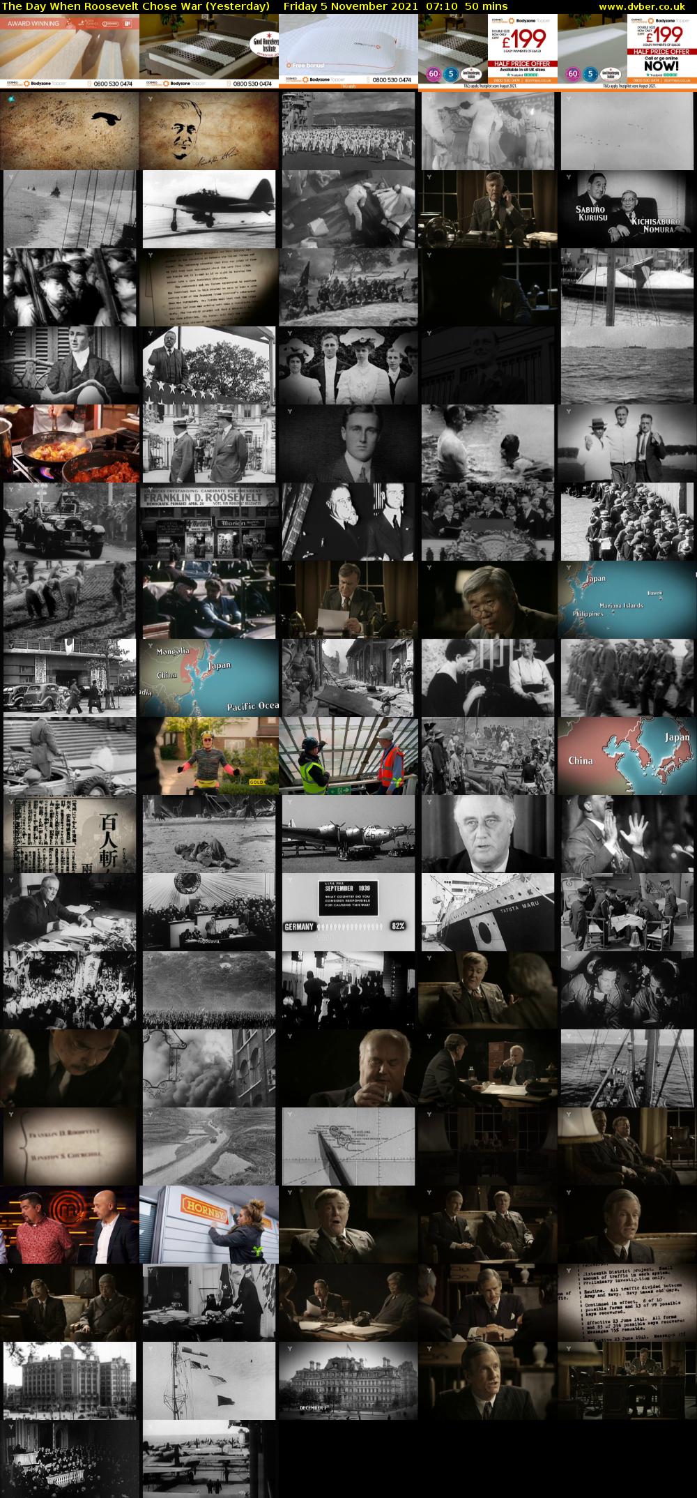 The Day When Roosevelt Chose War (Yesterday) Friday 5 November 2021 07:10 - 08:00