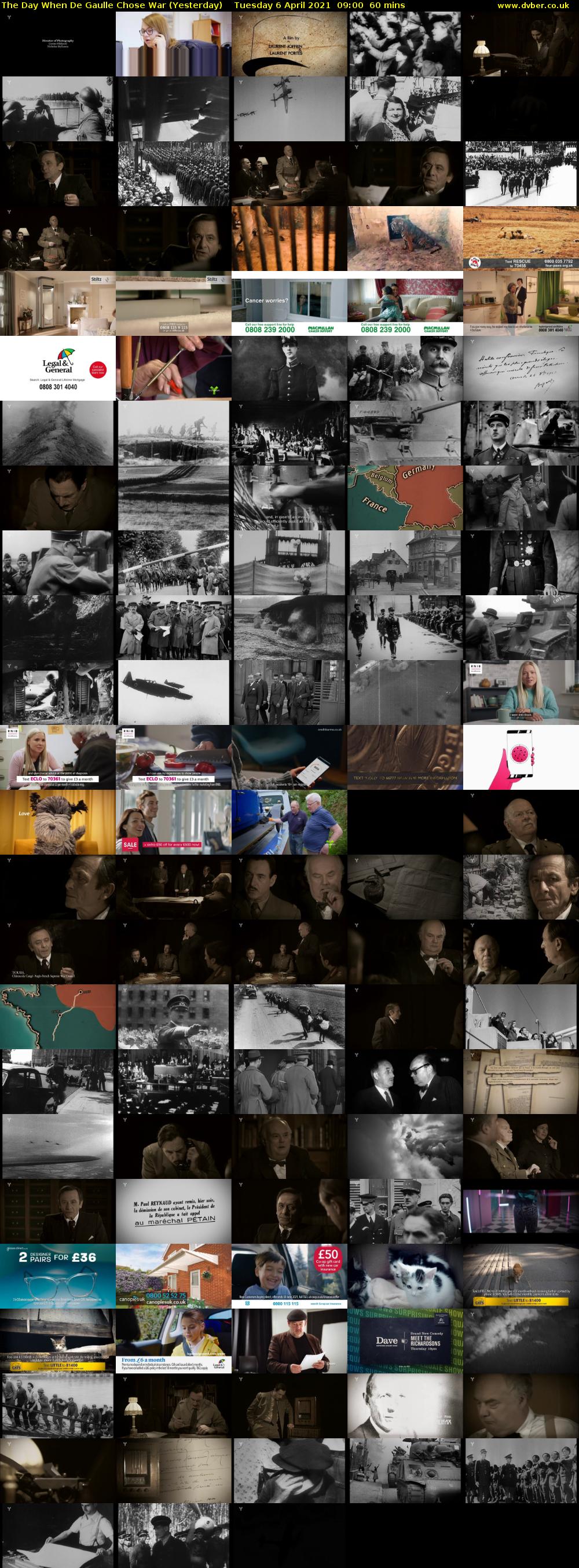 The Day When de Gaulle Chose War (Yesterday) Tuesday 6 April 2021 09:00 - 10:00