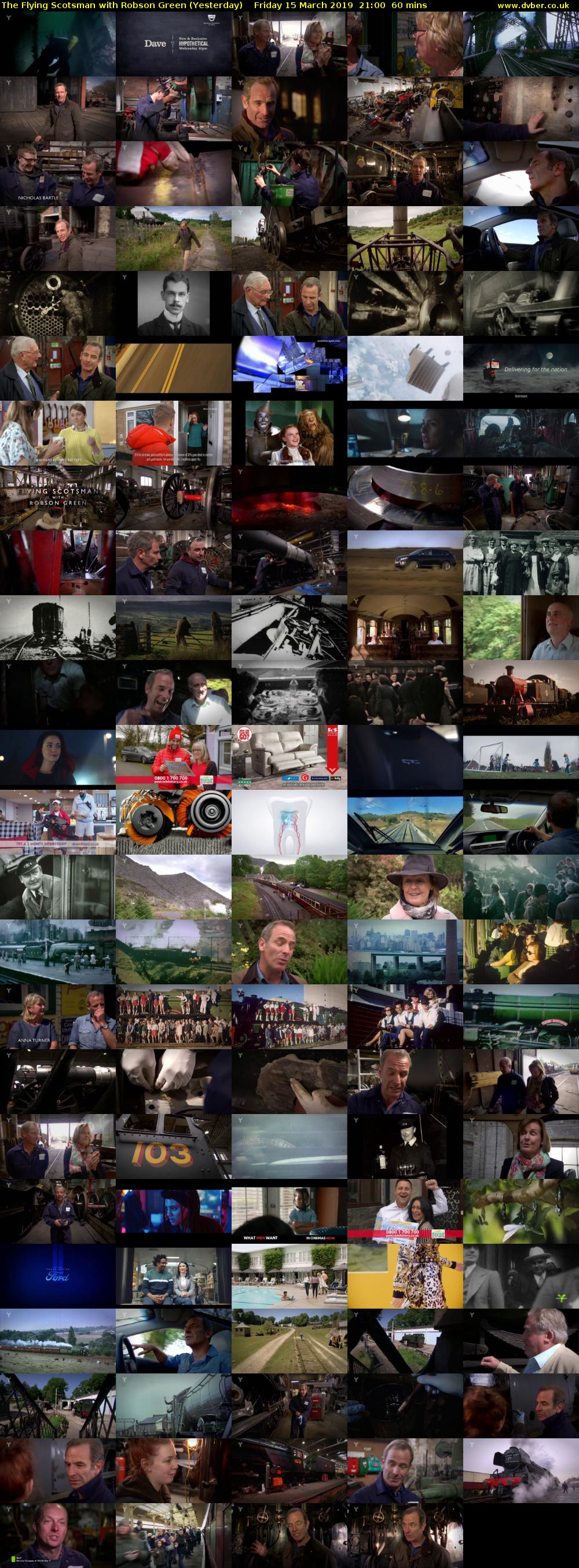 The Flying Scotsman with Robson Green (Yesterday) Friday 15 March 2019 21:00 - 22:00
