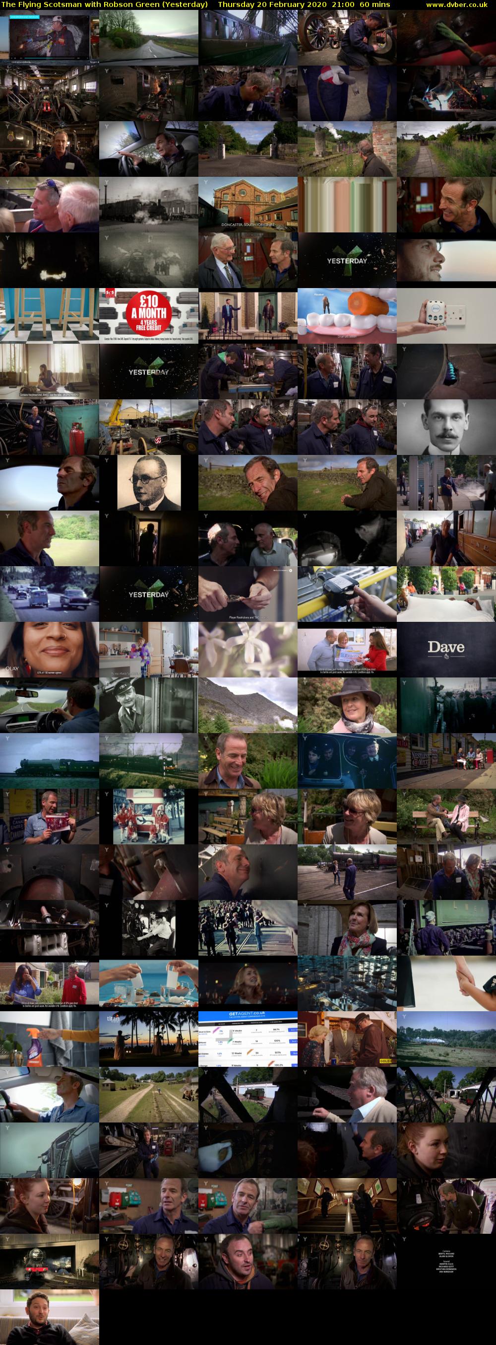 The Flying Scotsman with Robson Green (Yesterday) Thursday 20 February 2020 21:00 - 22:00