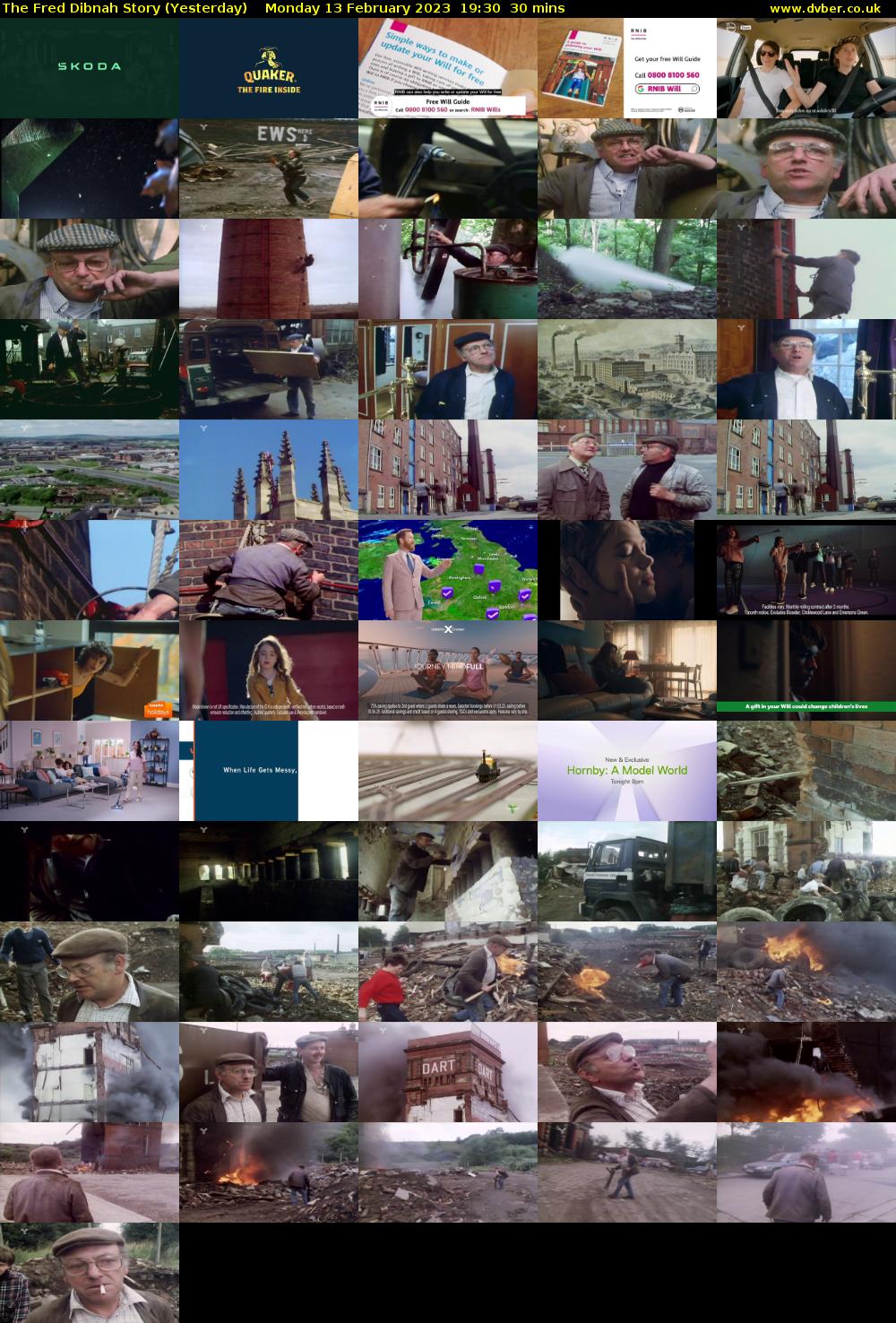 The Fred Dibnah Story (Yesterday) Monday 13 February 2023 19:30 - 20:00