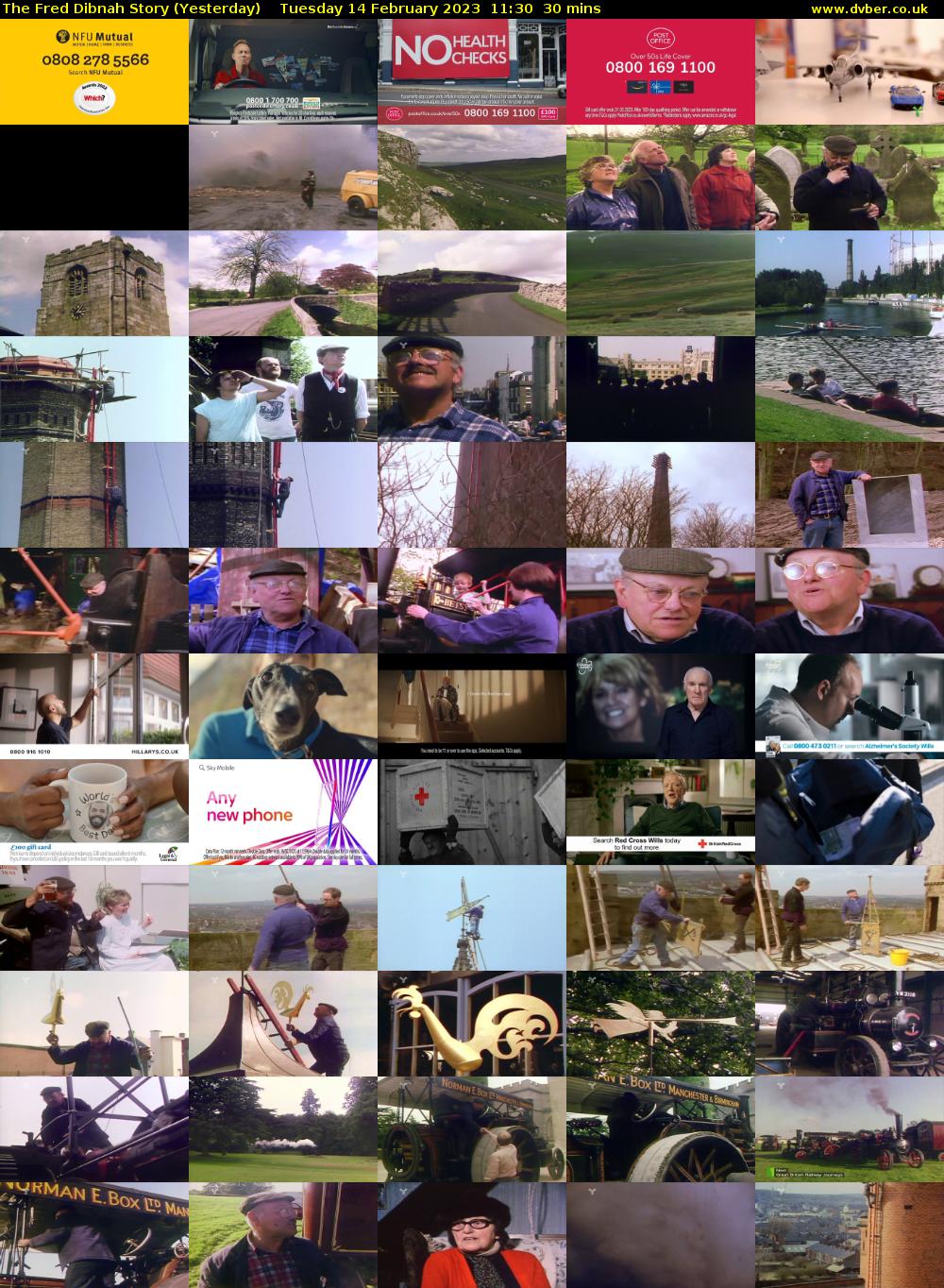 The Fred Dibnah Story (Yesterday) Tuesday 14 February 2023 11:30 - 12:00