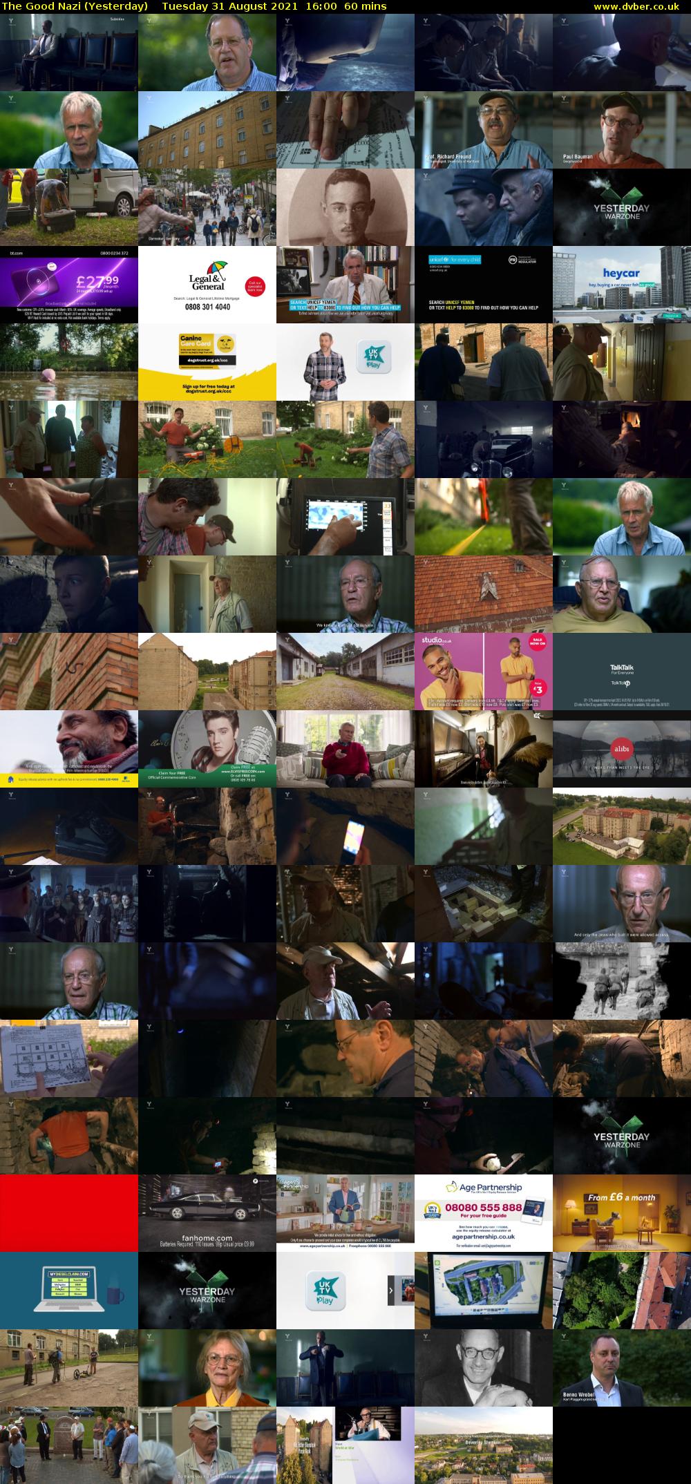 The Good Nazi (Yesterday) Tuesday 31 August 2021 16:00 - 17:00