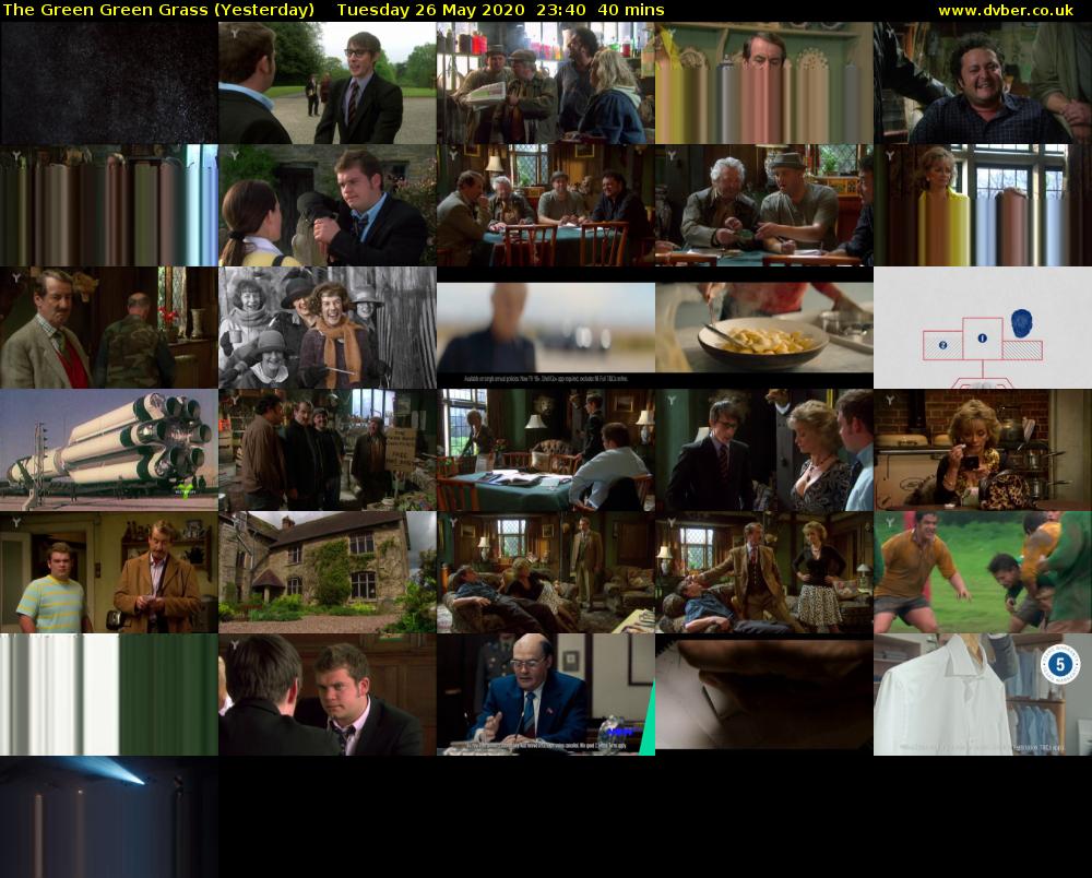 The Green Green Grass (Yesterday) Tuesday 26 May 2020 23:40 - 00:20