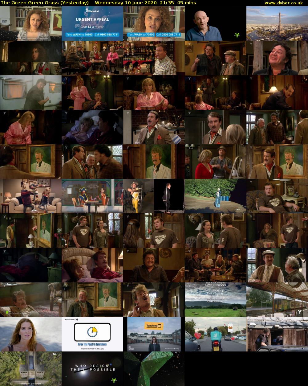 The Green Green Grass (Yesterday) Wednesday 10 June 2020 21:35 - 22:20