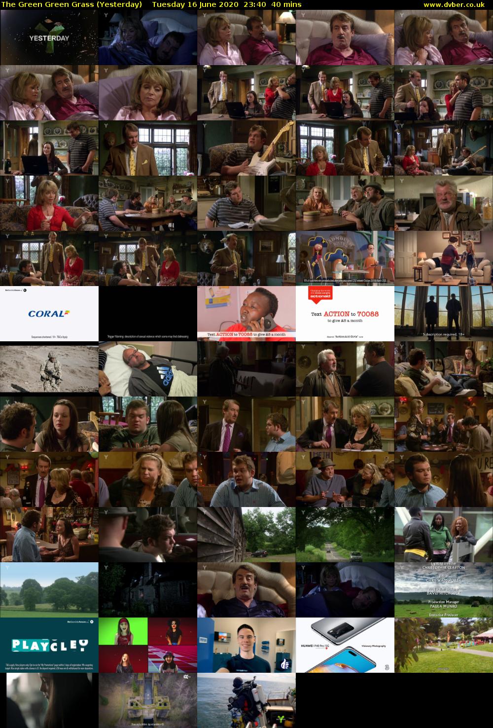The Green Green Grass (Yesterday) Tuesday 16 June 2020 23:40 - 00:20