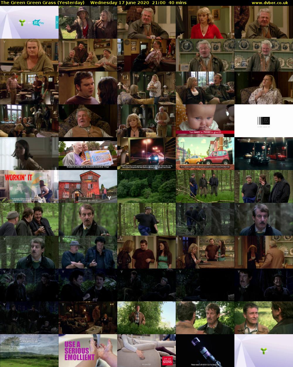 The Green Green Grass (Yesterday) Wednesday 17 June 2020 21:00 - 21:40