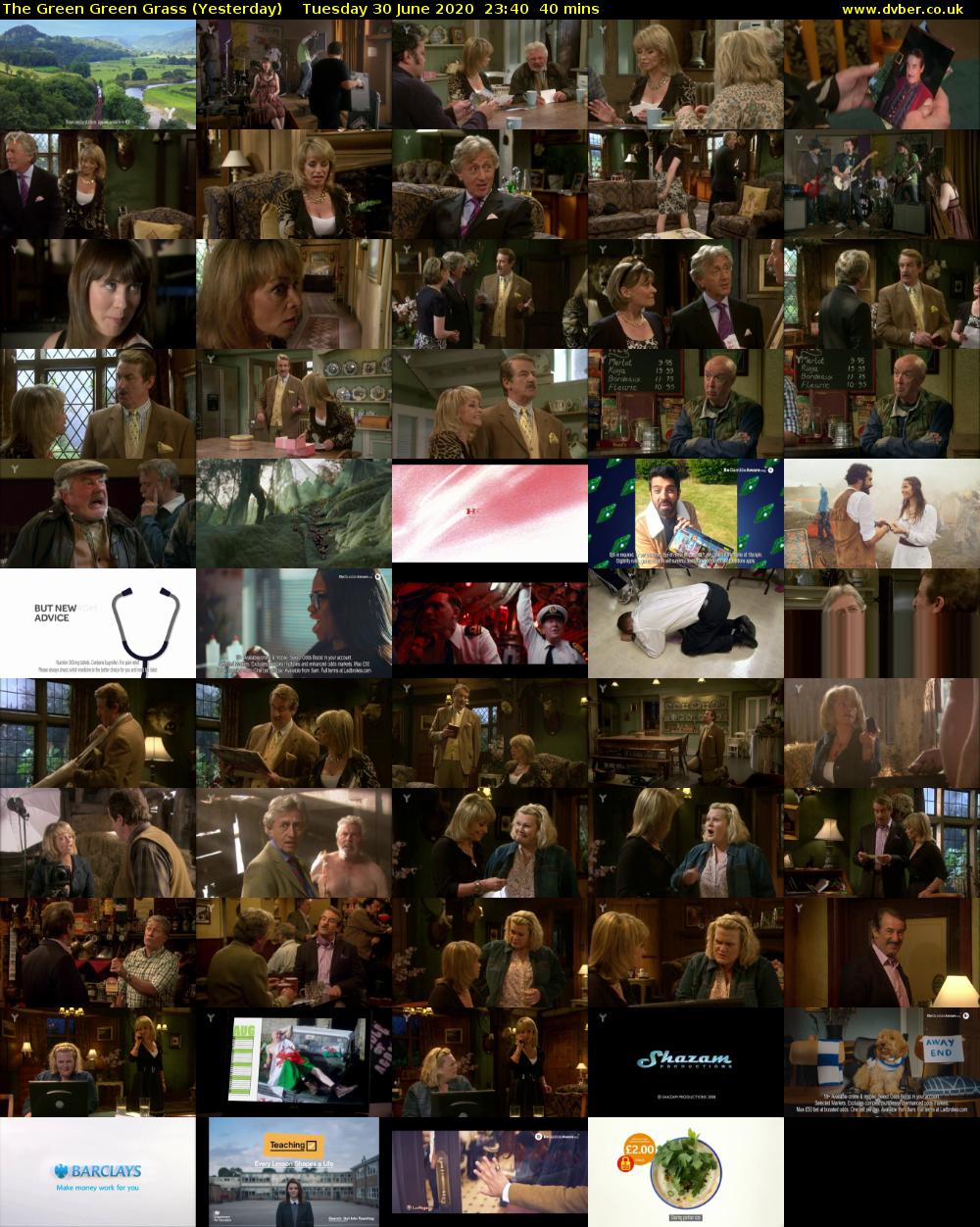 The Green Green Grass (Yesterday) Tuesday 30 June 2020 23:40 - 00:20