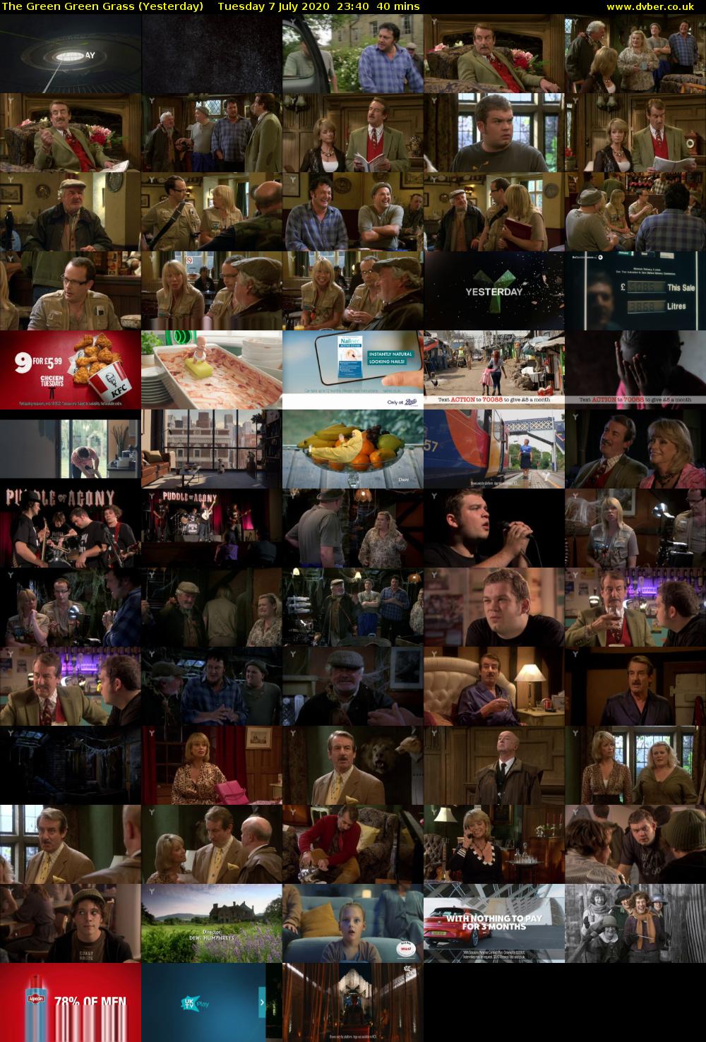 The Green Green Grass (Yesterday) Tuesday 7 July 2020 23:40 - 00:20