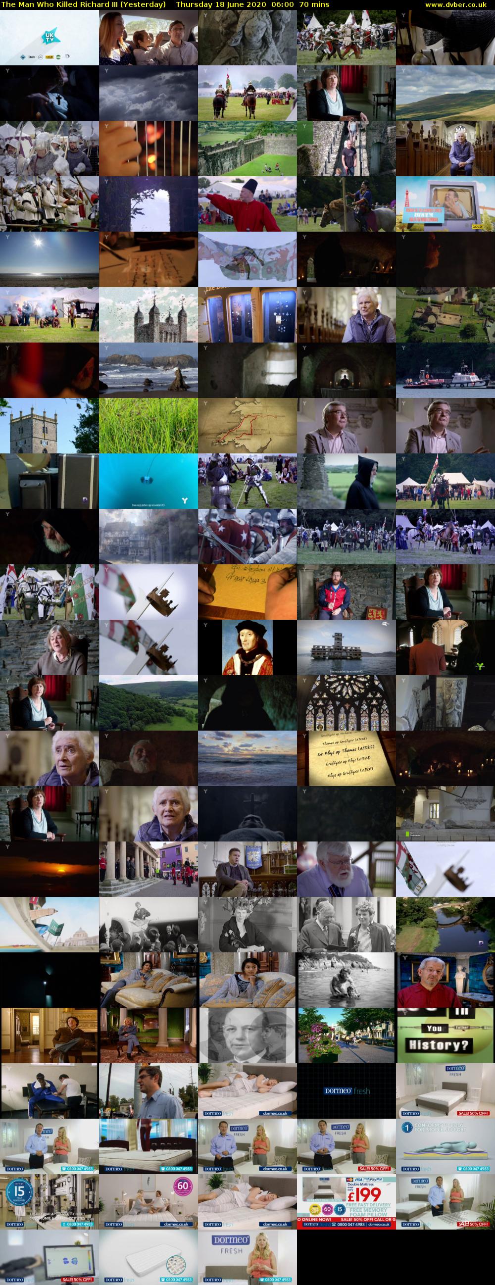 The Man Who Killed Richard III (Yesterday) Thursday 18 June 2020 06:00 - 07:10