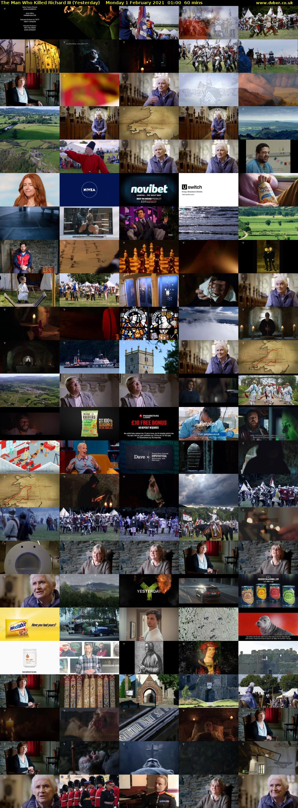 The Man Who Killed Richard III (Yesterday) Monday 1 February 2021 01:00 - 02:00