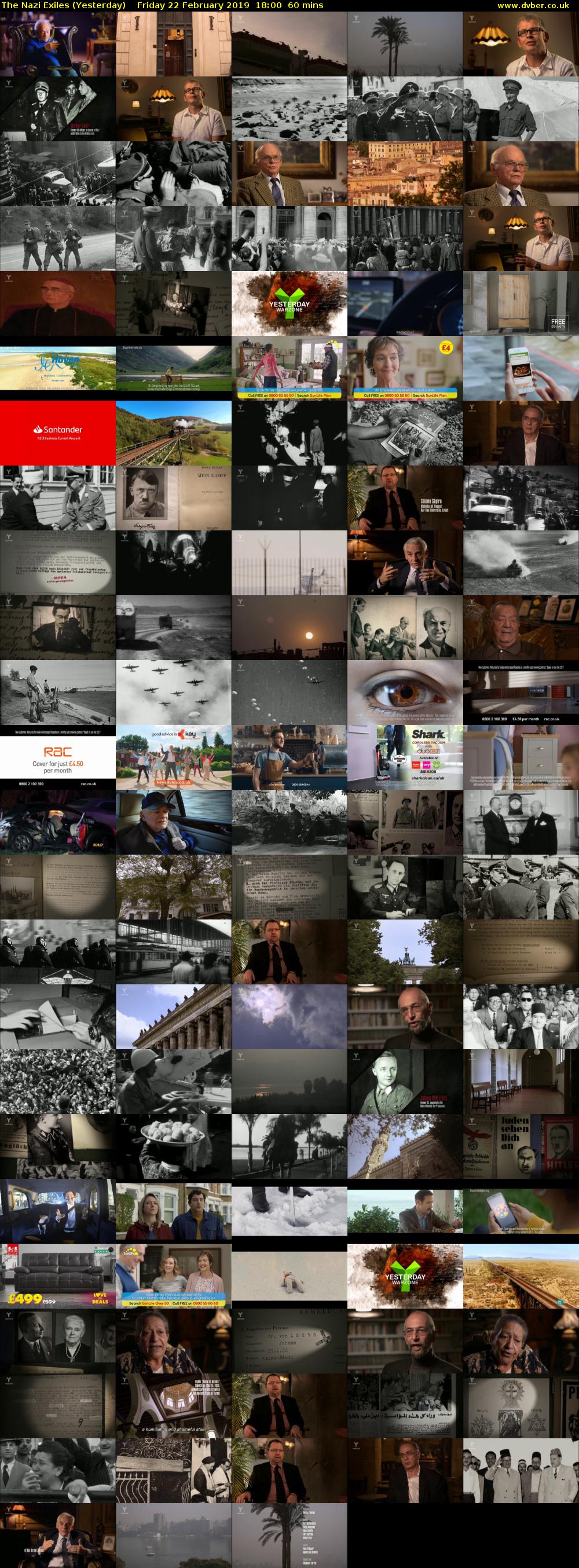 The Nazi Exiles (Yesterday) Friday 22 February 2019 18:00 - 19:00