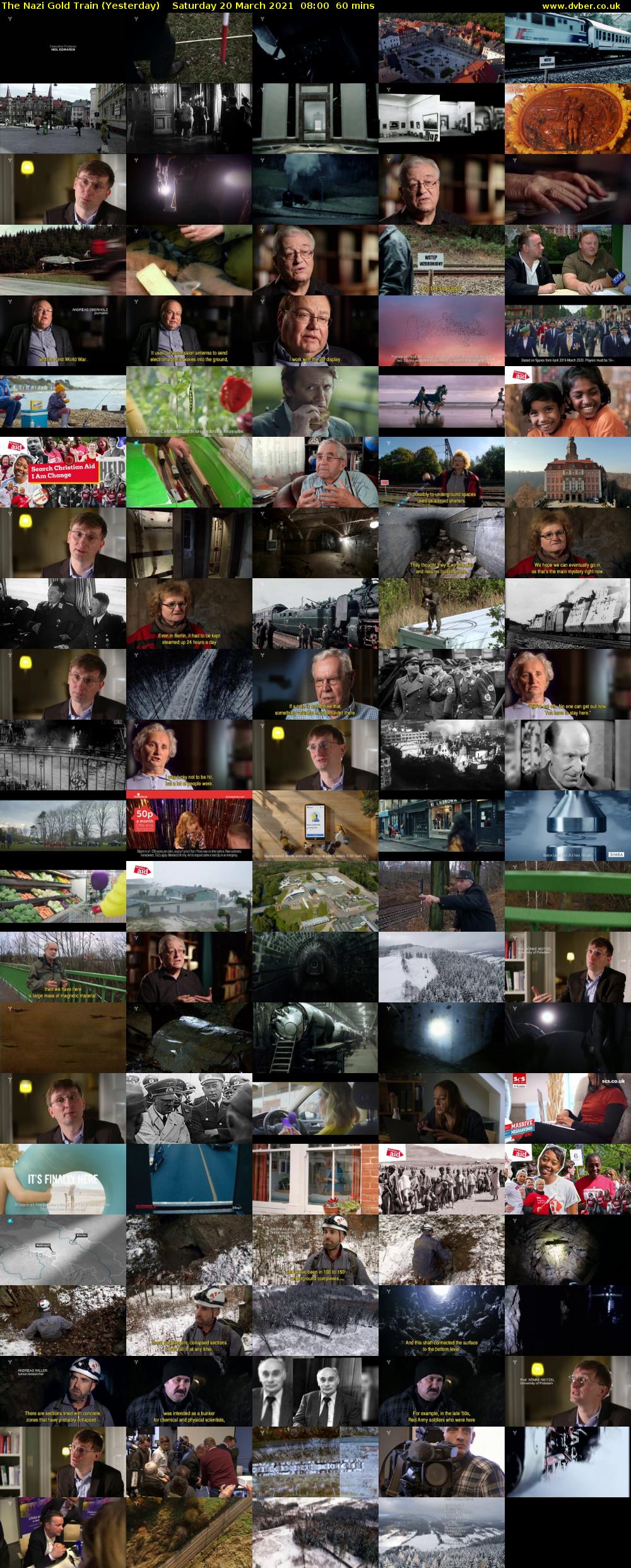 The Nazi Gold Train (Yesterday) Saturday 20 March 2021 08:00 - 09:00